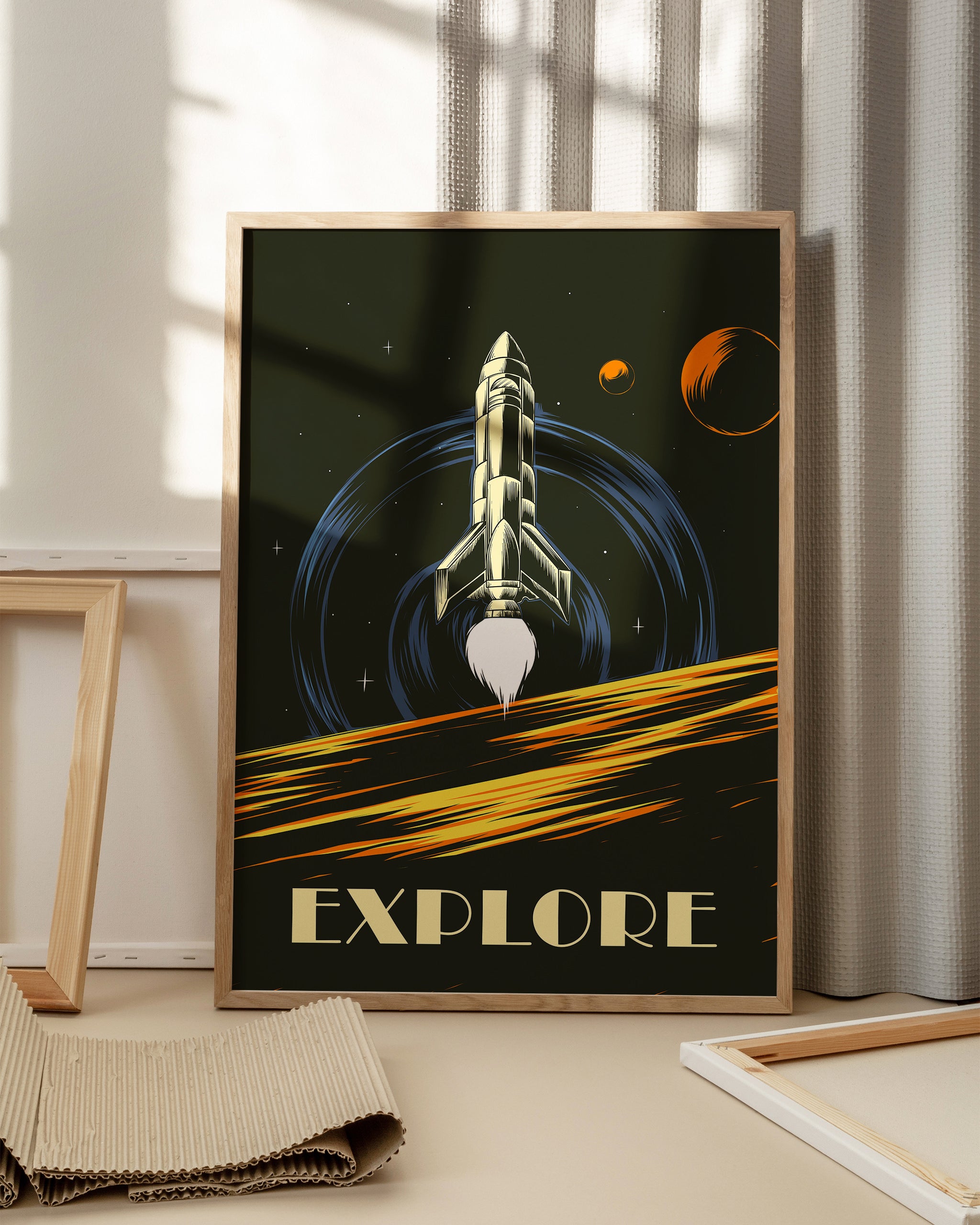 Rocket's Red Glare-psoter-wall_art-decor-The Poster Square