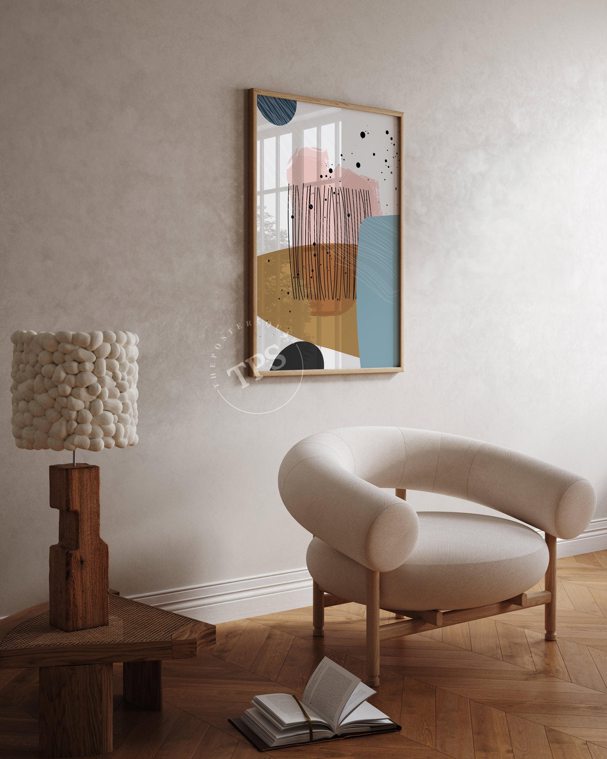 Minimalistic Abstract N3 The Poster Square