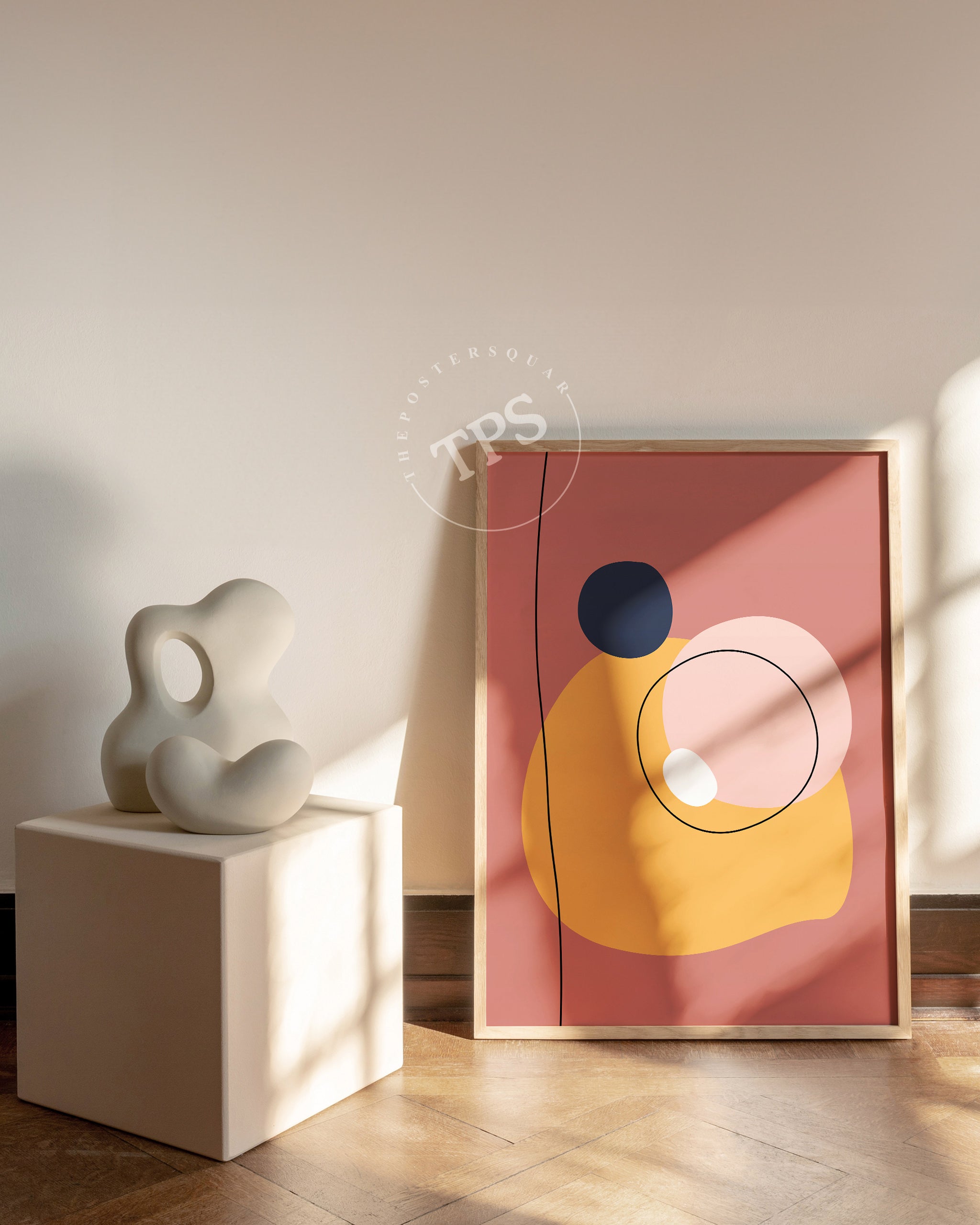 Minimalistic Abstract N4 The Poster Square