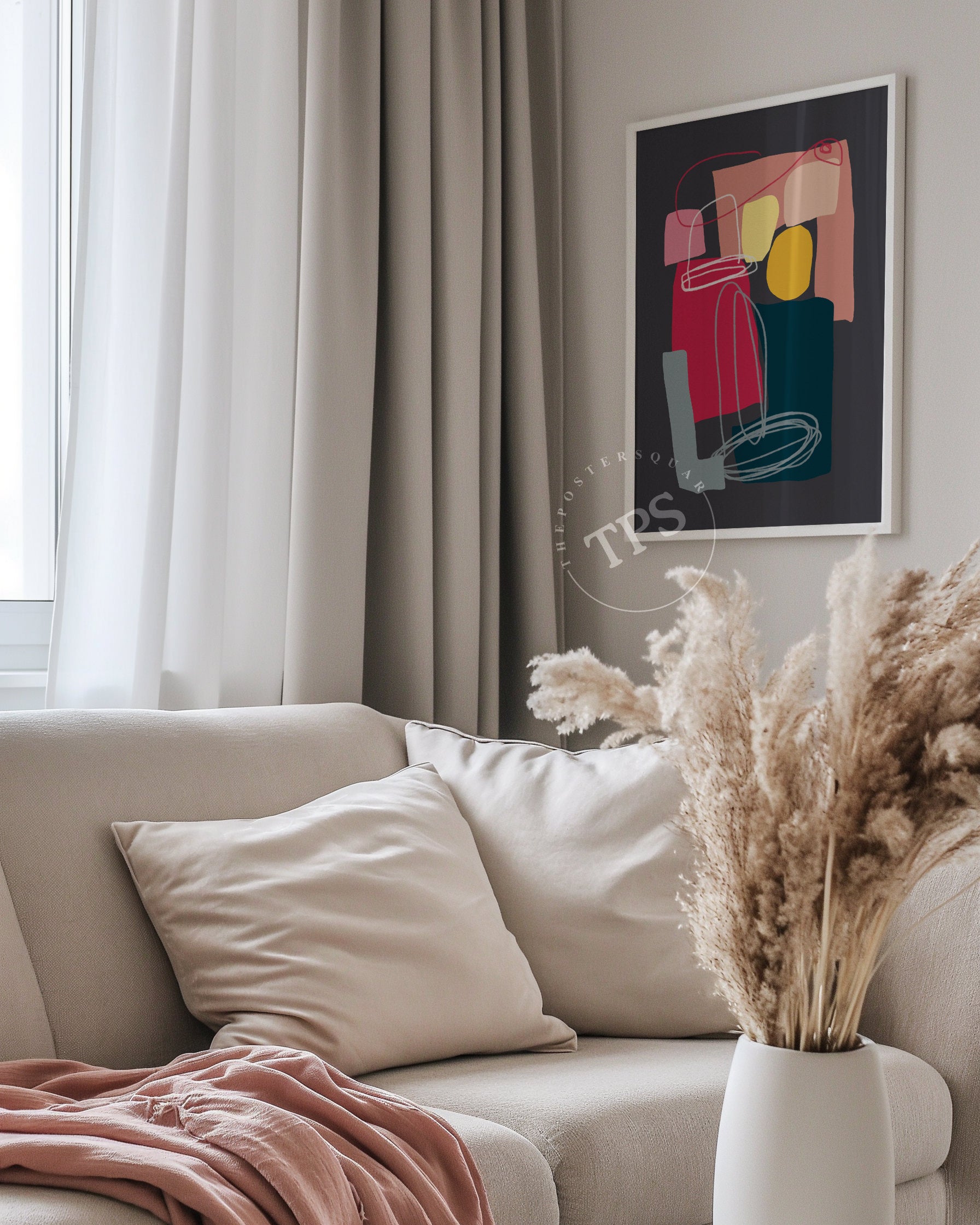 Midnight Palette N1 The Poster Square