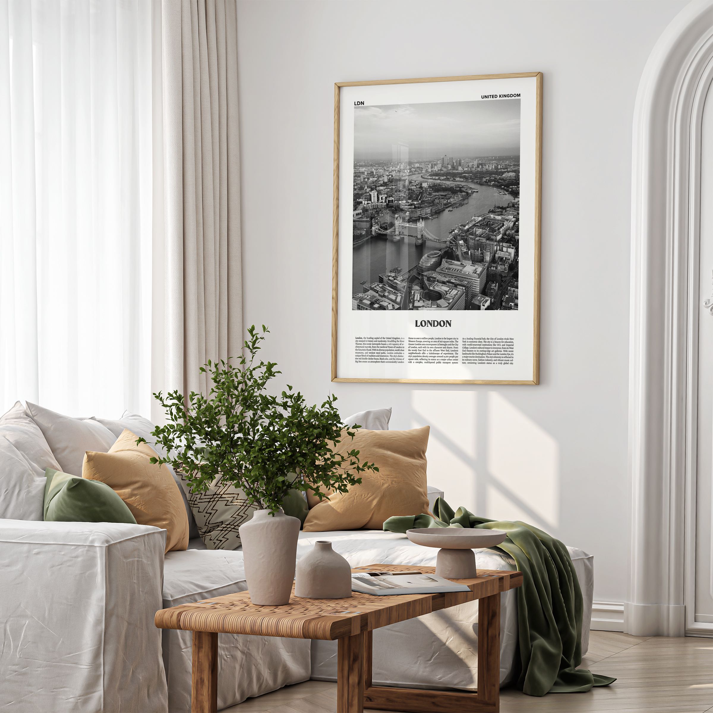 London No.1-psoter-wall_art-decor-The Poster Square