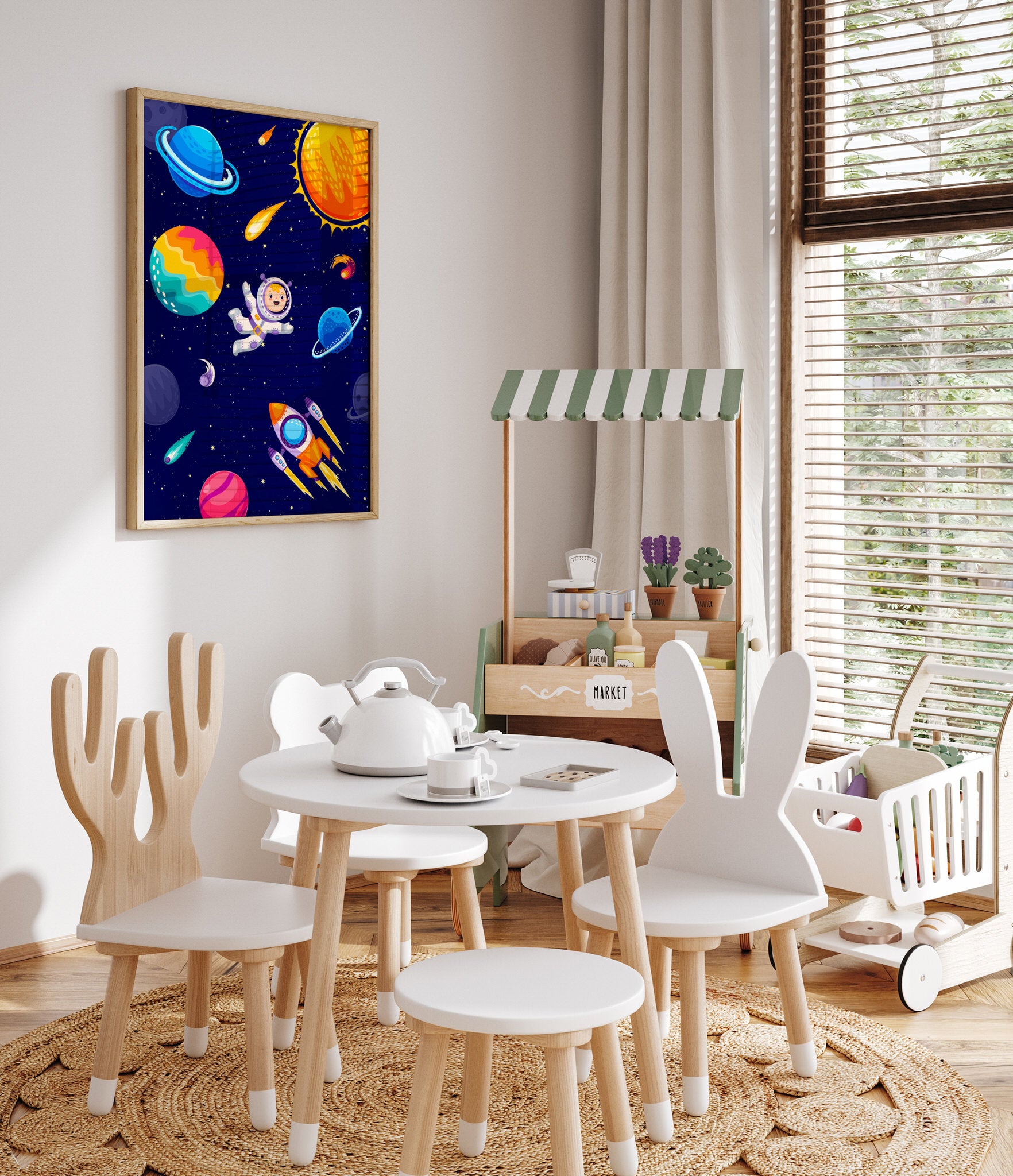 Space Journey The Poster Square