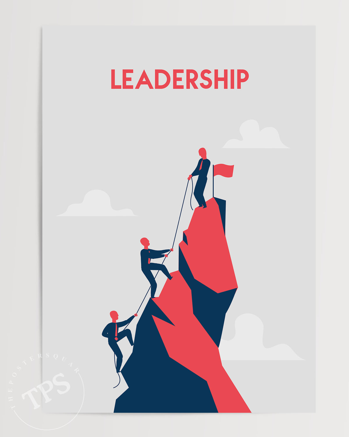 Poster Examples Leader Leadership Poster – The Poster Square