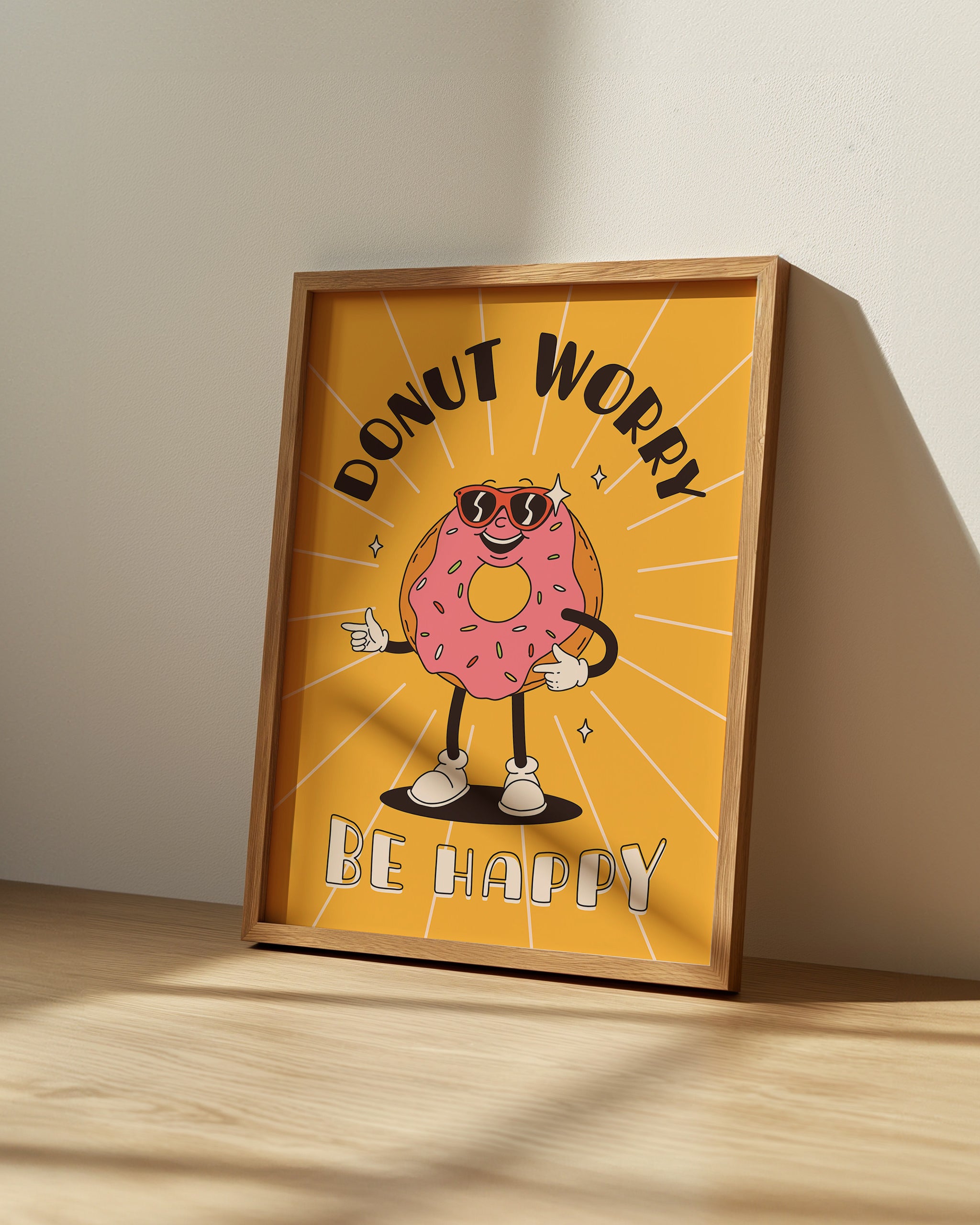 Donut Delight-psoter-wall_art-decor-The Poster Square