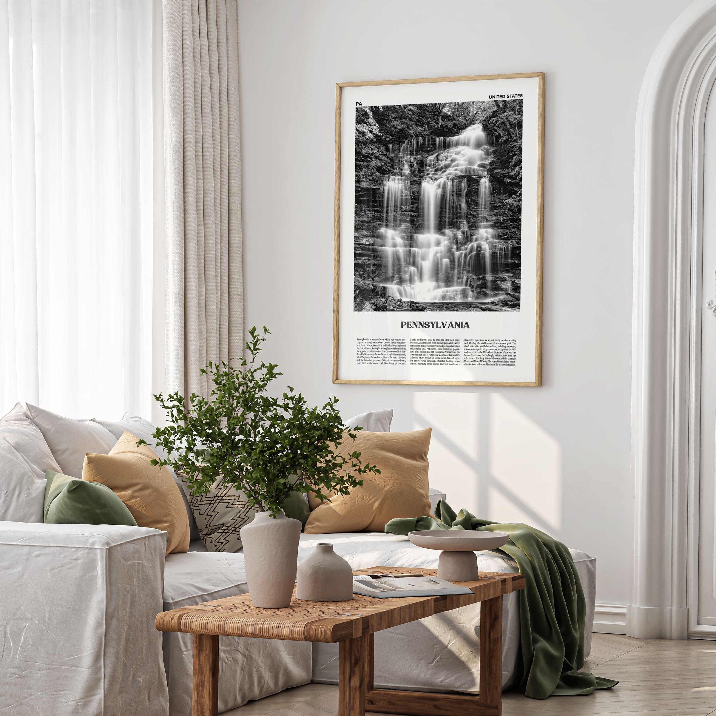 Pennsylvania No.2-psoter-wall_art-decor-The Poster Square