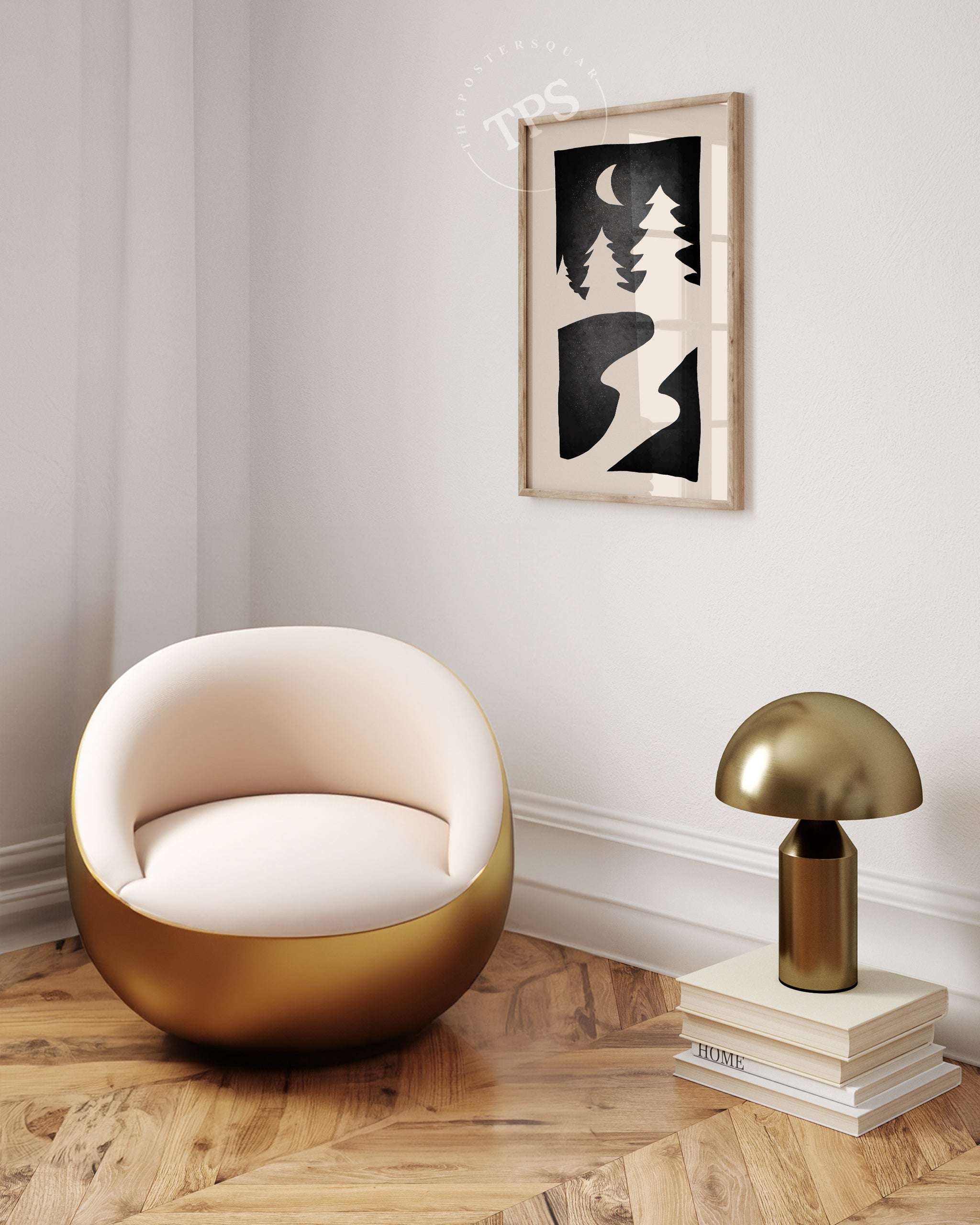 Moonlit Pines The Poster Square