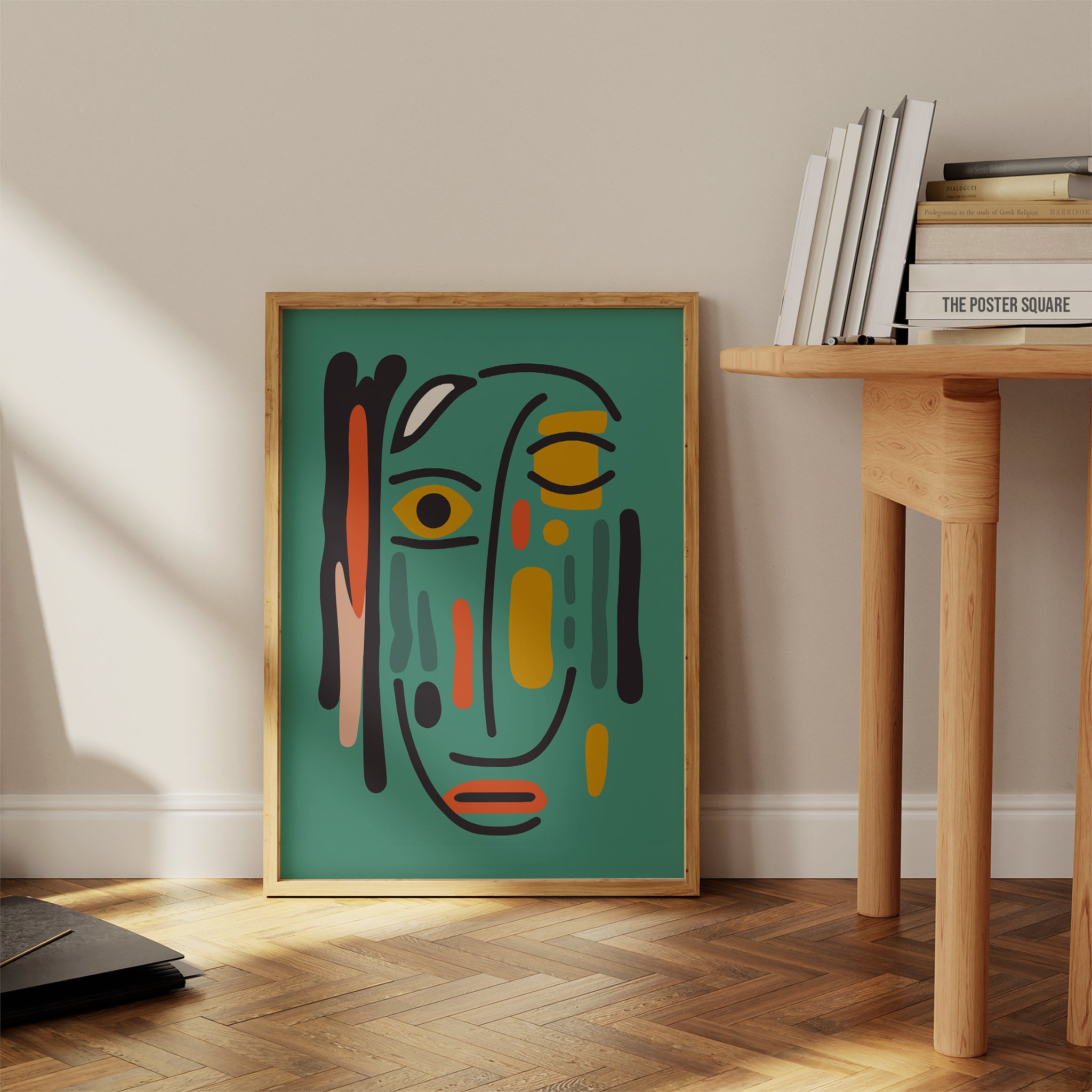 Eclectic Abstract Moods No.4-psoter-wall_art-decor-The Poster Square