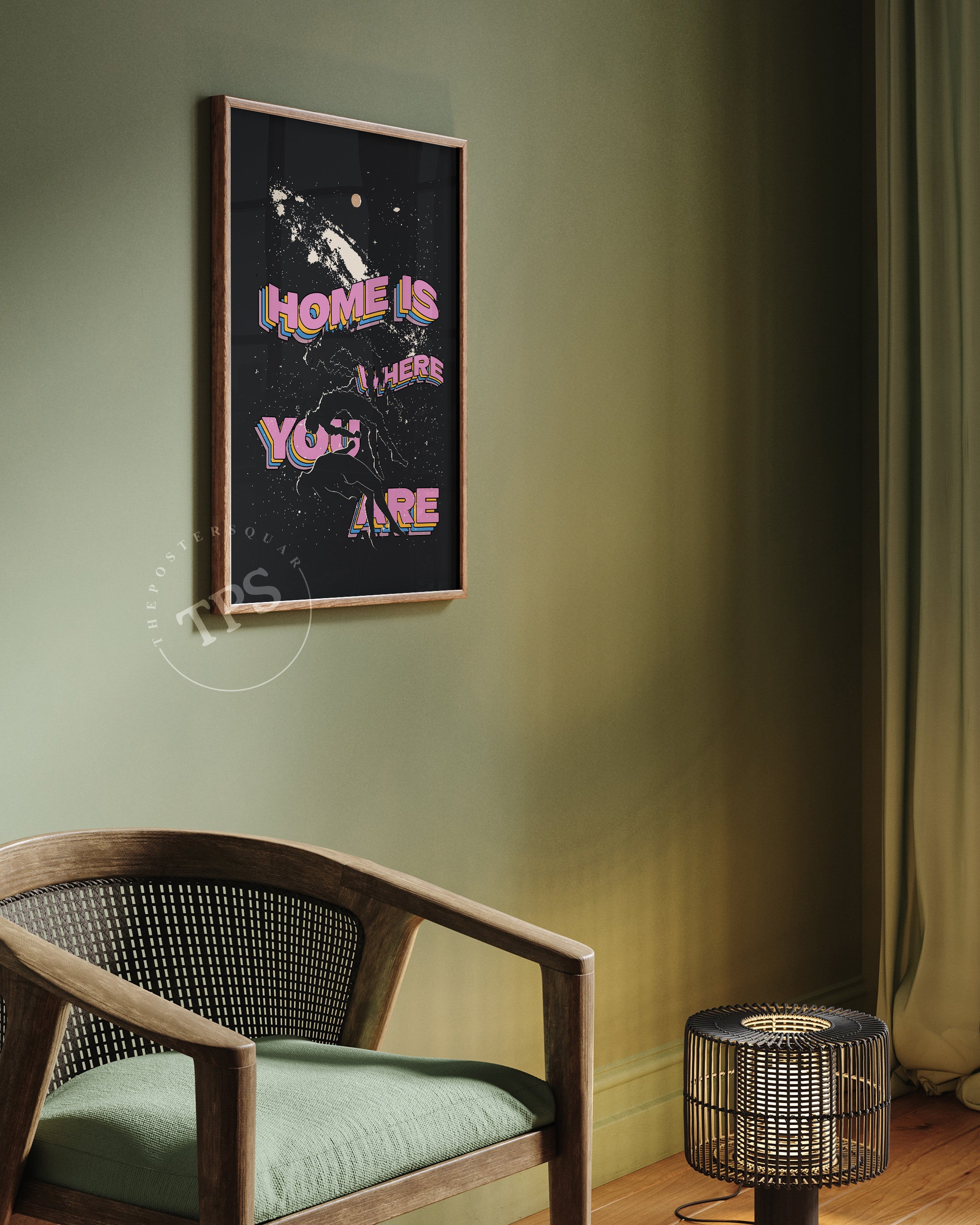 Home Is Where You Are The Poster Square