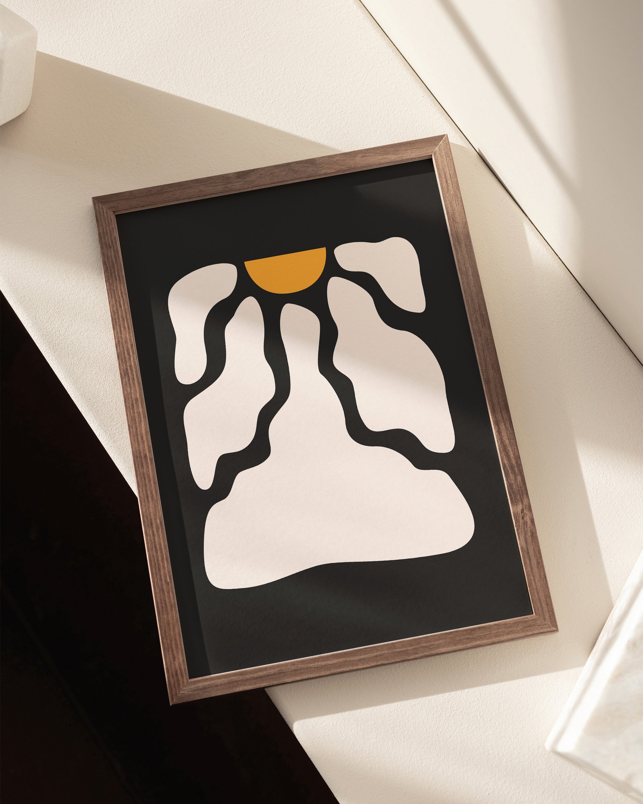 Eclipse in Monochrome No.3-psoter-wall_art-decor-The Poster Square