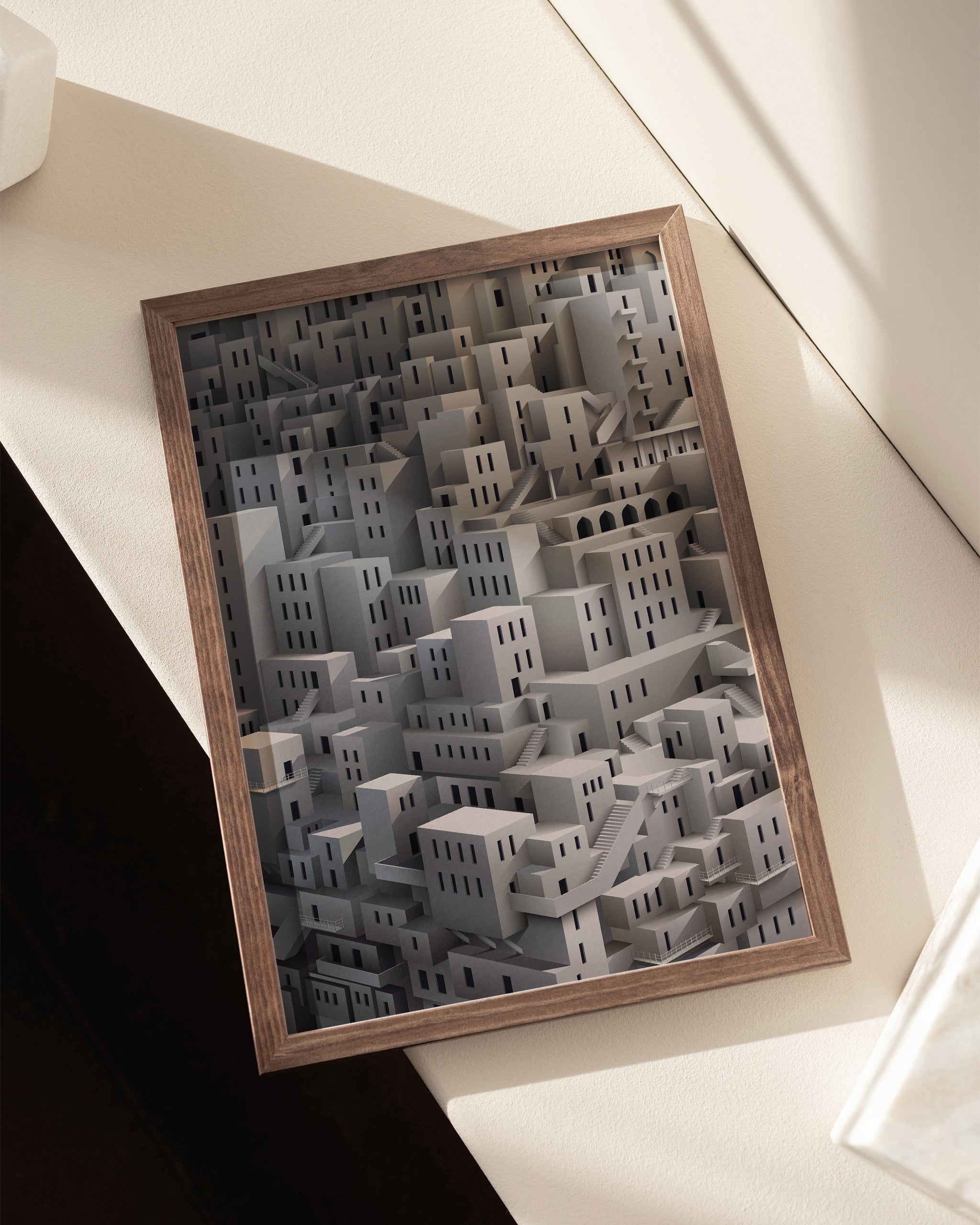 Stairway to Intrigue-psoter-wall_art-decor-The Poster Square