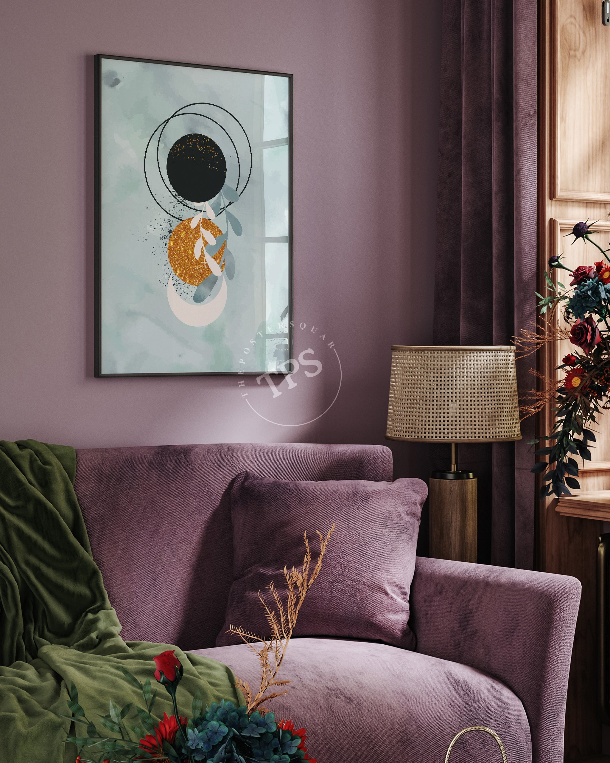 Minimalistic Abstract N14 The Poster Square