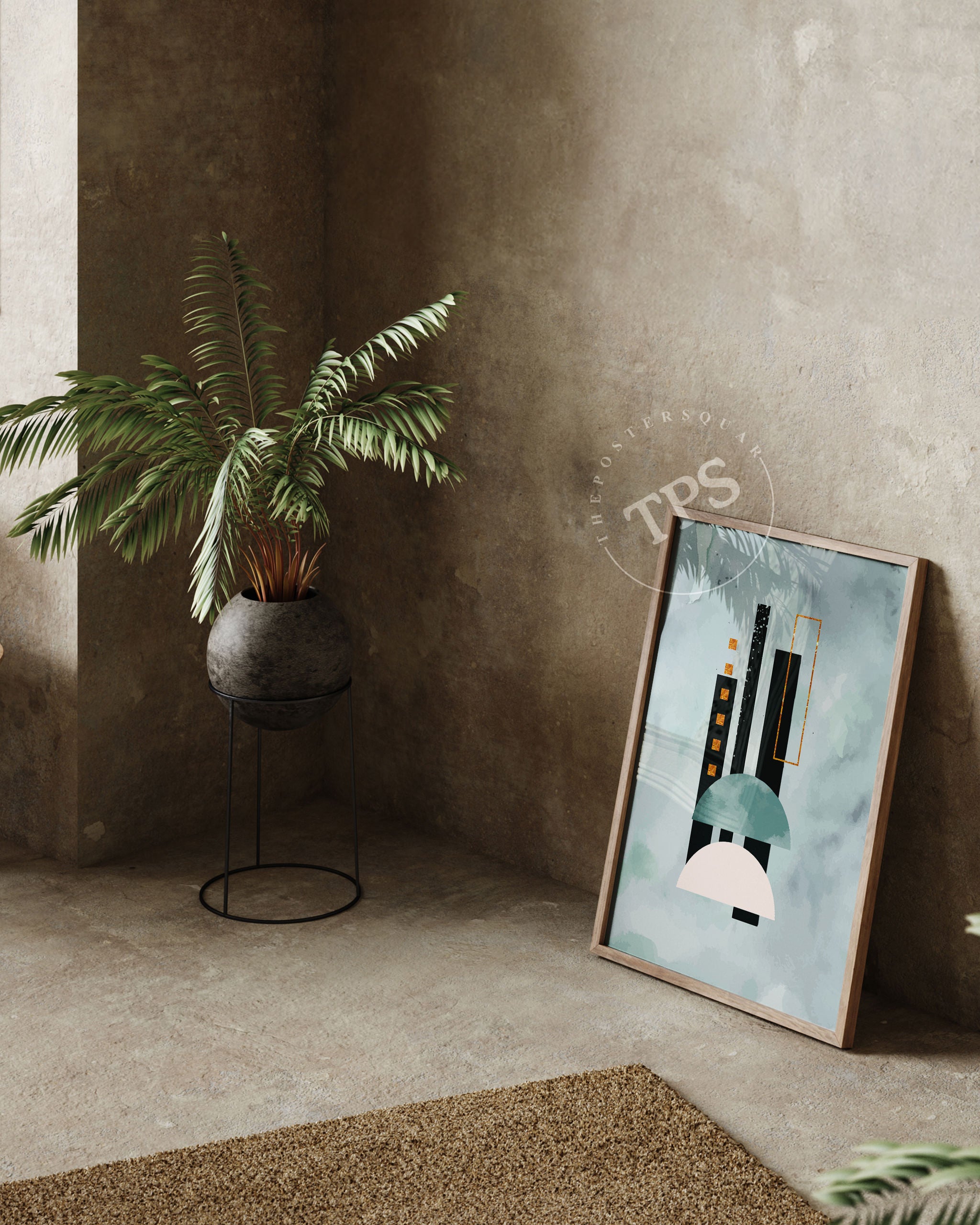 Minimalistic Abstract N15 The Poster Square