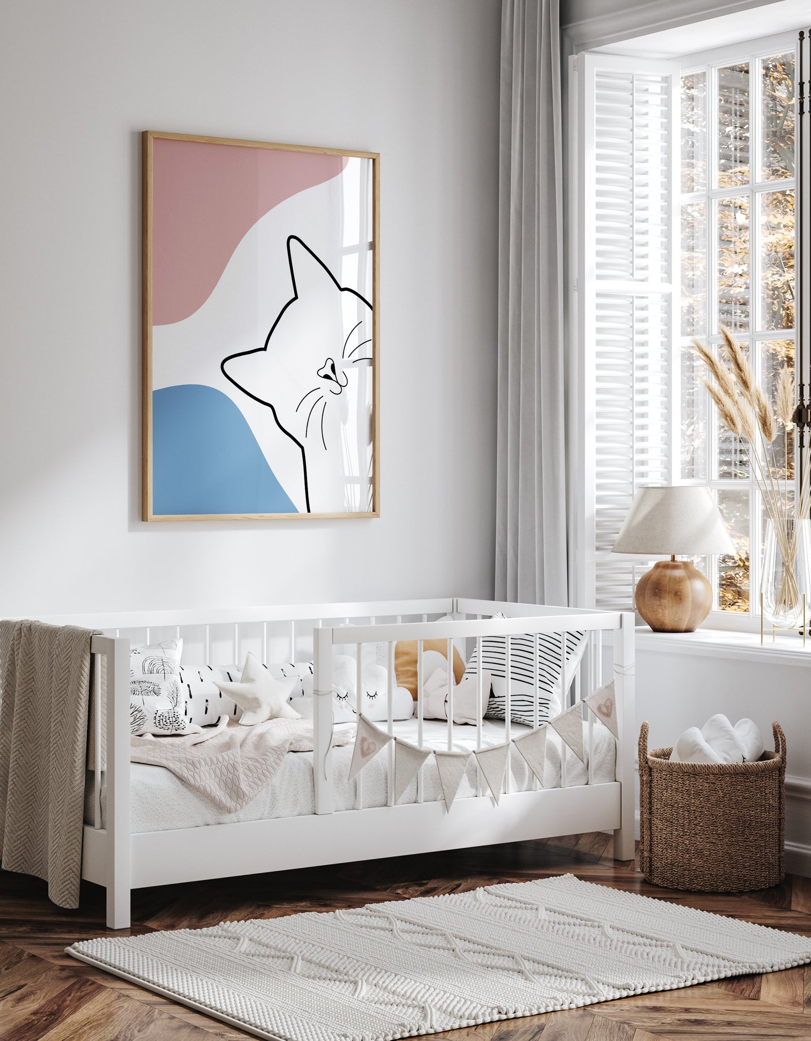 Whiskered Whimsy The Poster Square