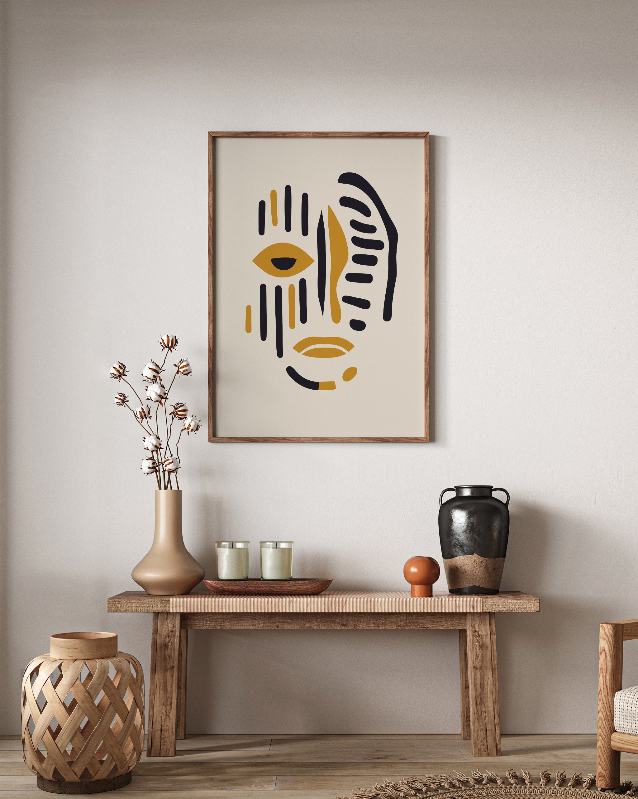 Eclectic Abstract Moods No.6-psoter-wall_art-decor-The Poster Square