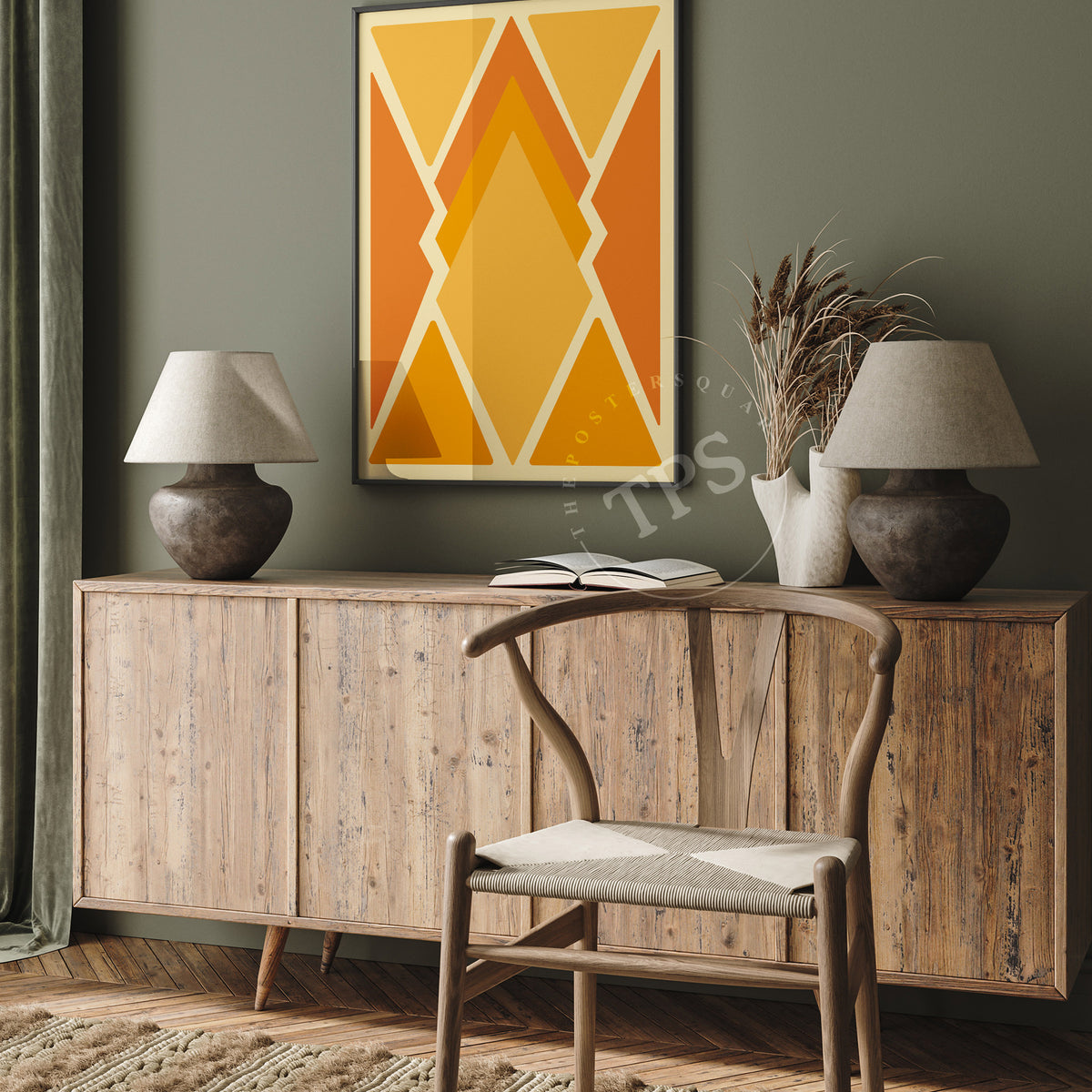 Sharp Sunset - Art Print – The Poster Square