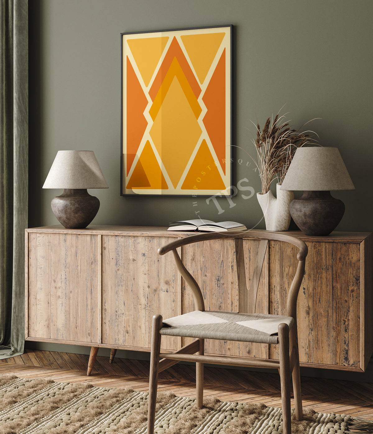 Sharp Sunset Sharp Sunset - Art Print β The Poster Square