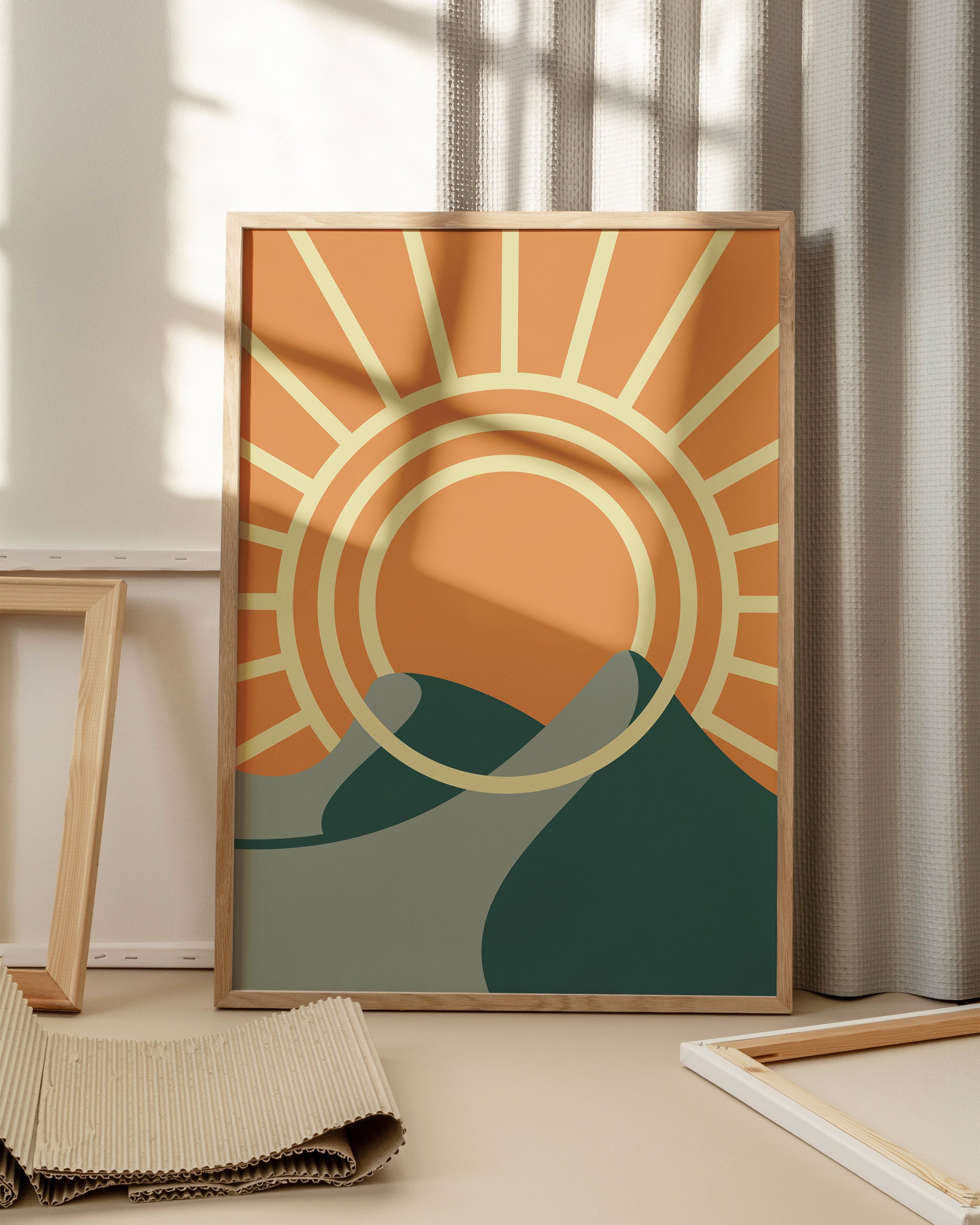 Sunrise Serenity-psoter-wall_art-decor-The Poster Square