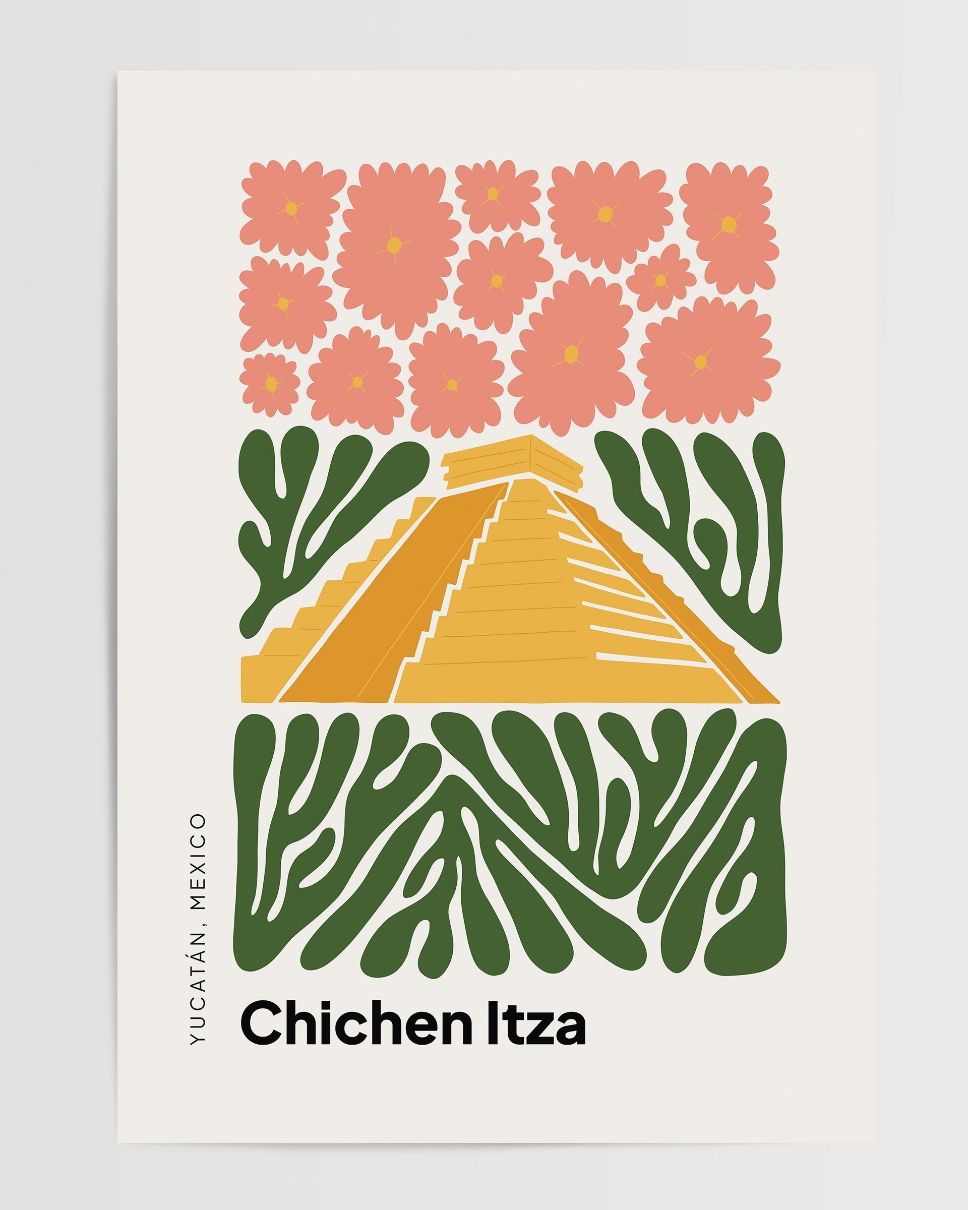 Chichen Itza - Mexico The Poster Square