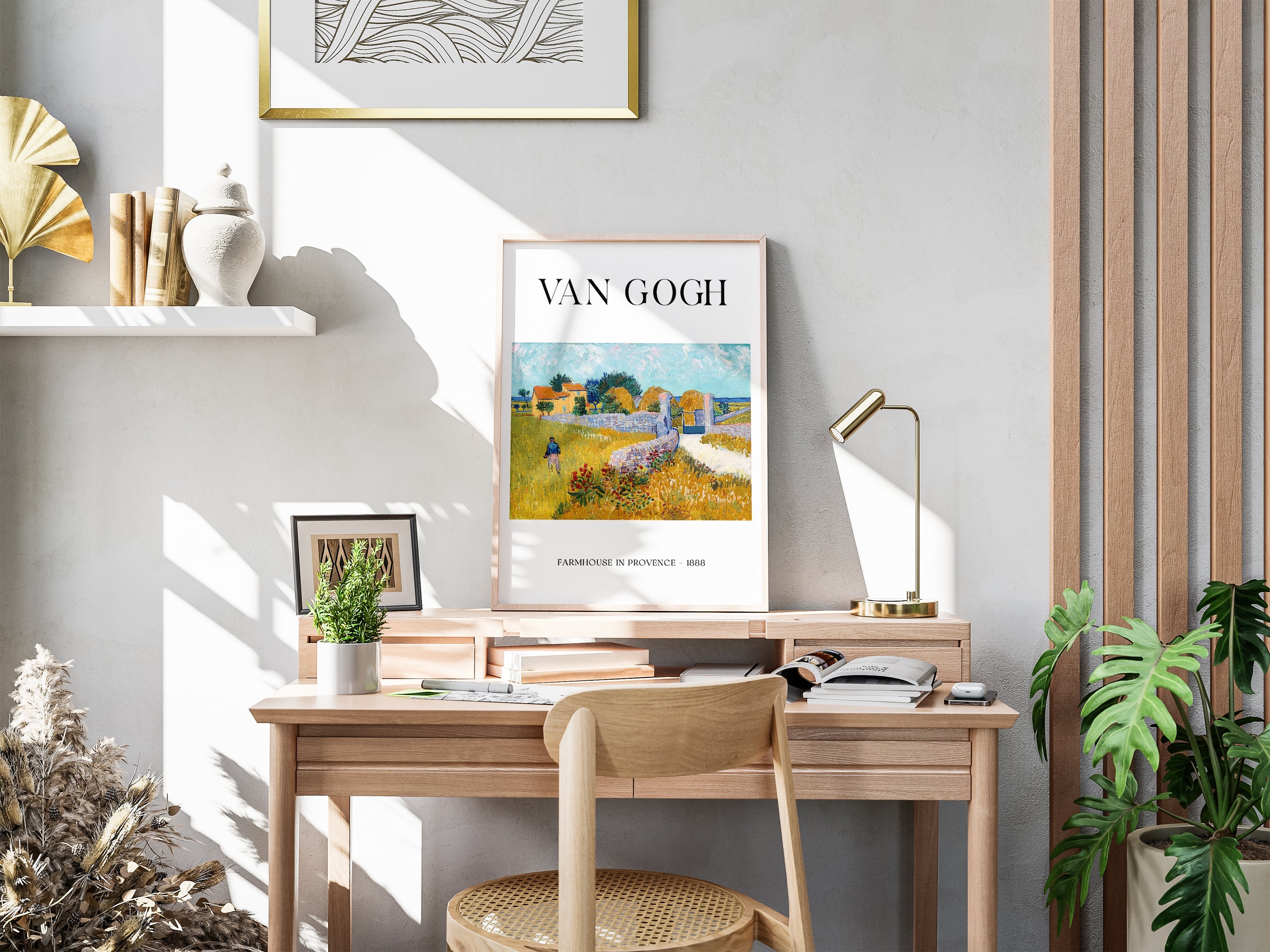 Farmhouse in Provence (1888) The Poster Square