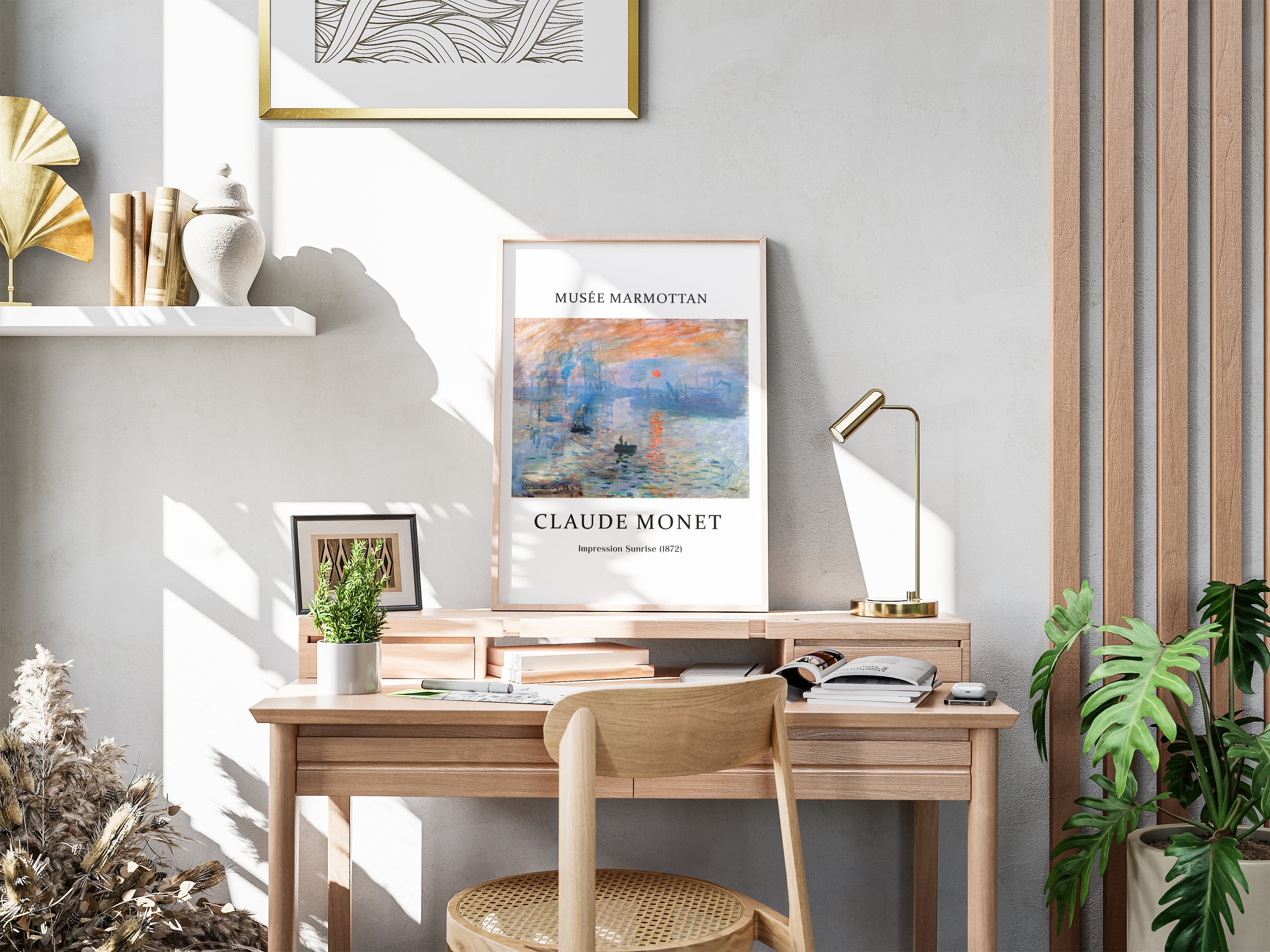 Impression, Sunrise (1872) The Poster Square