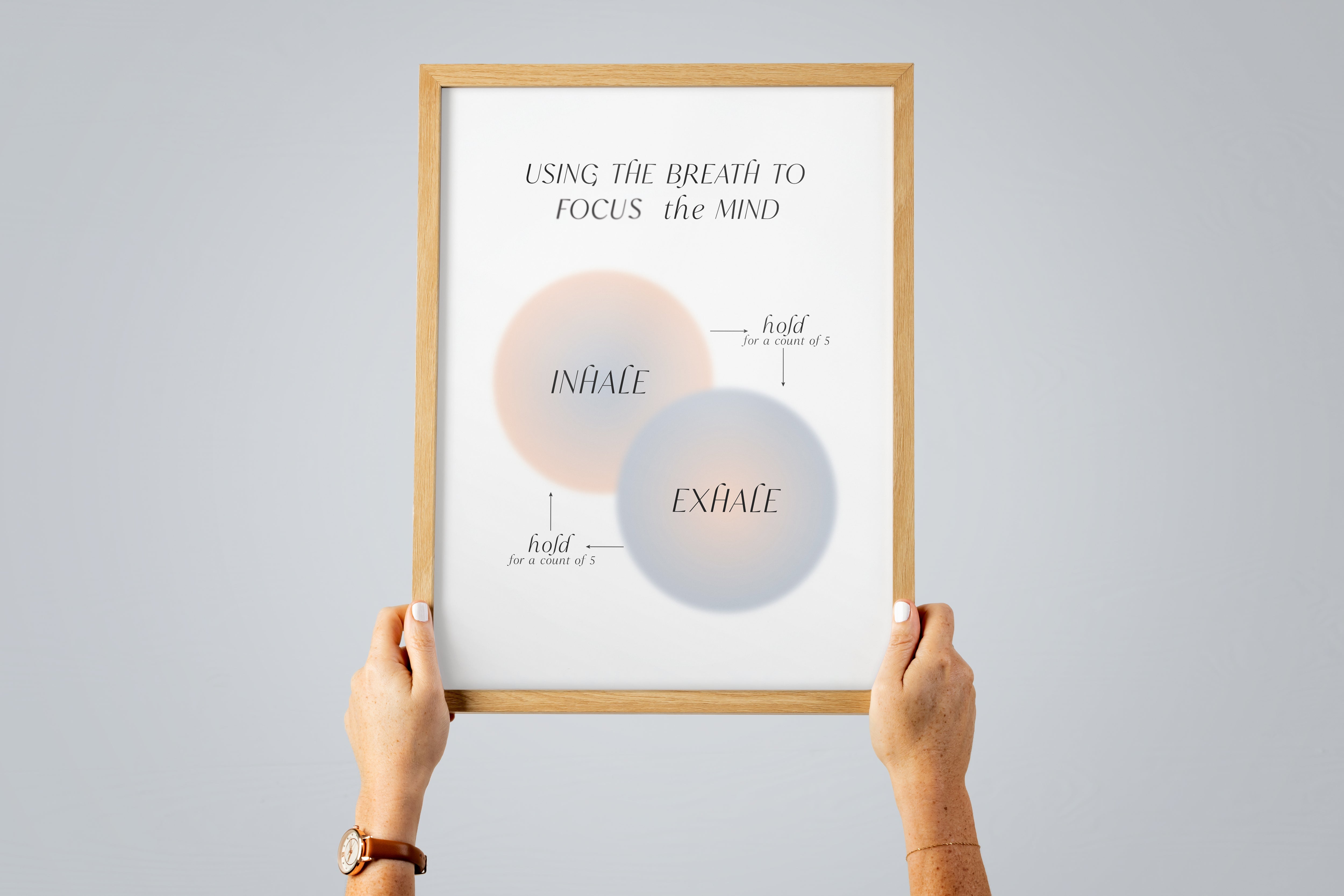 Intentional Breathing - Therapy The Poster Square