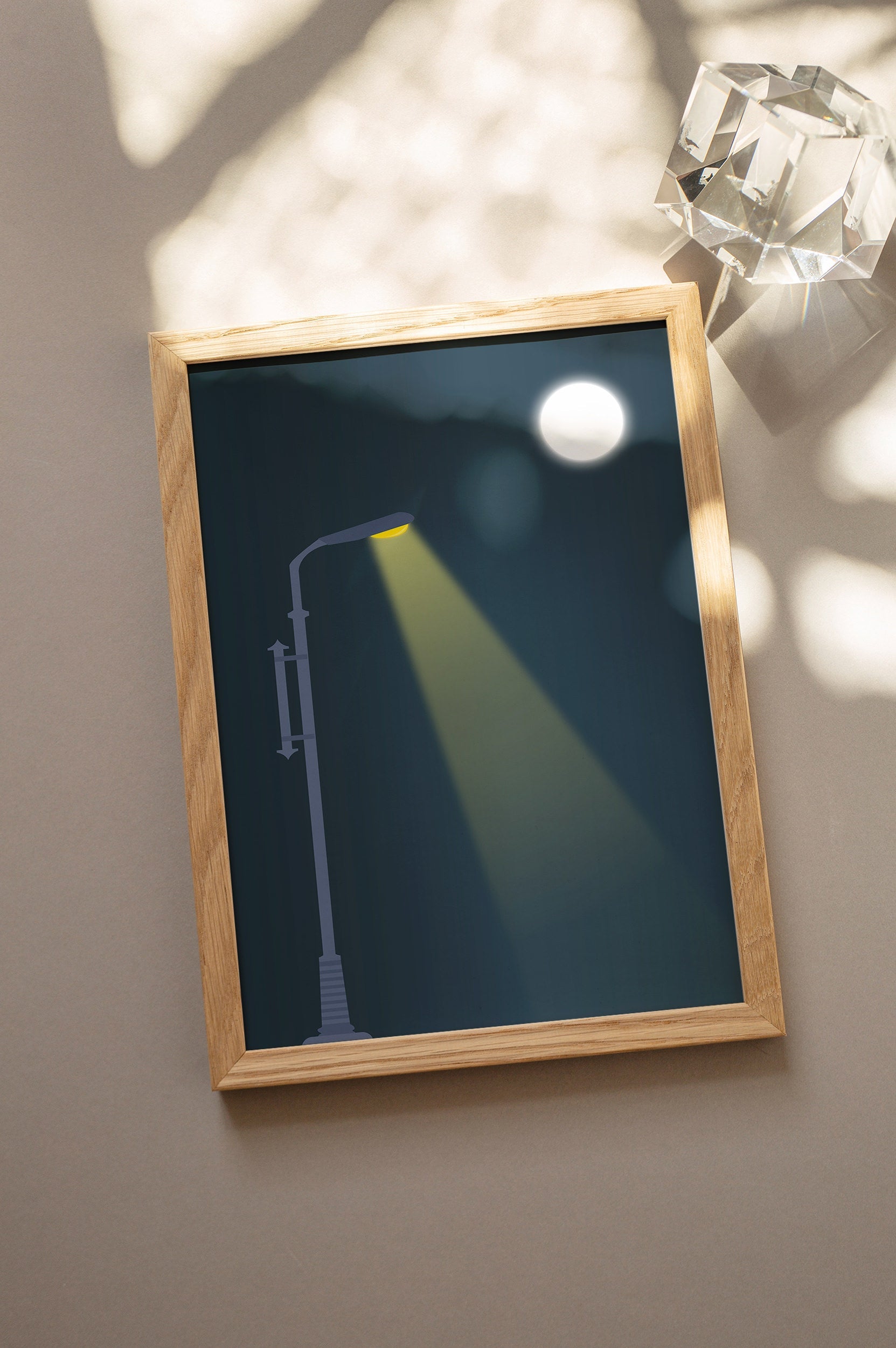 Night Street Light The Poster Square