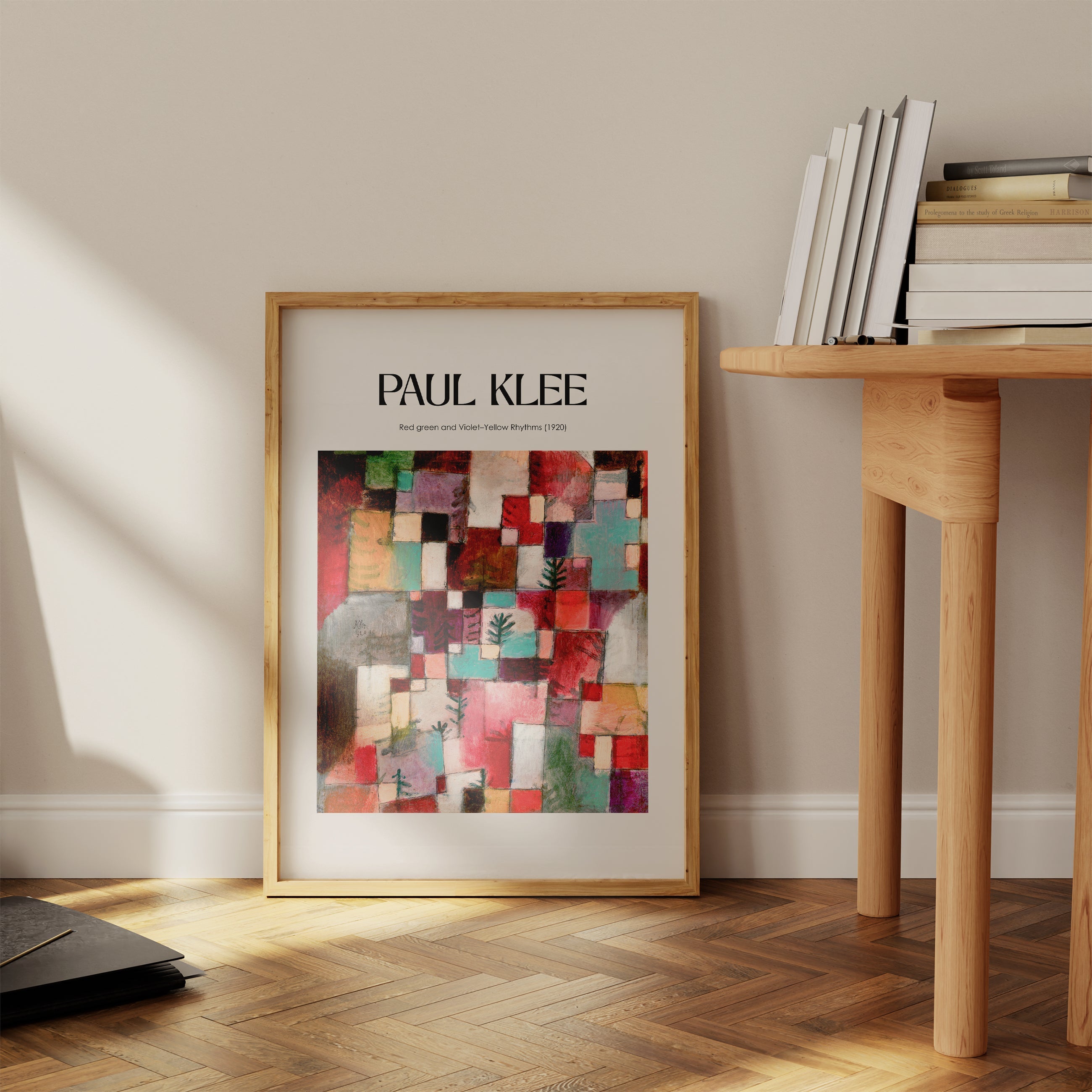 Red green and Violet–Yellow Rhythms (1920) The Poster Square