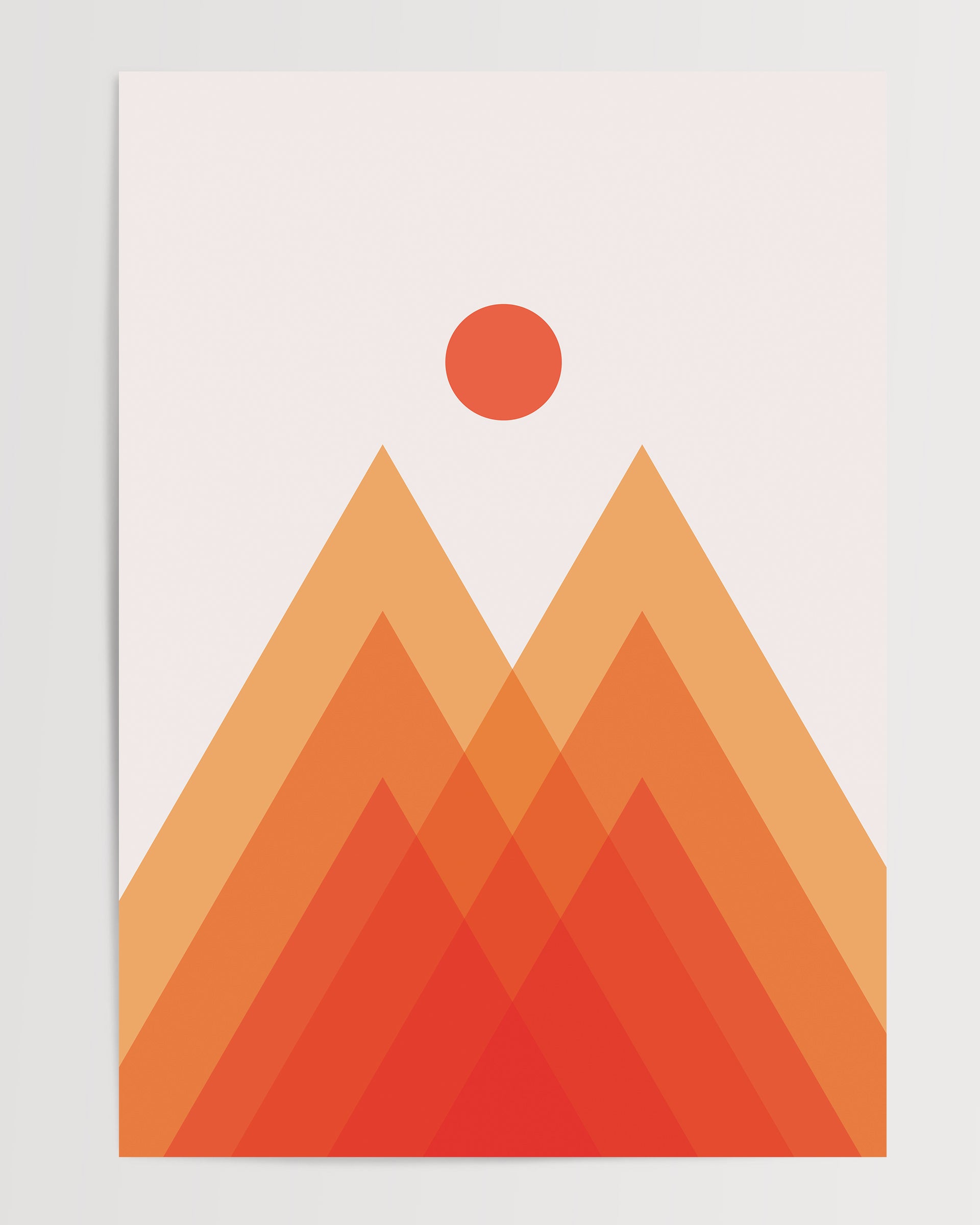 The Peak - Abstract The Poster Square