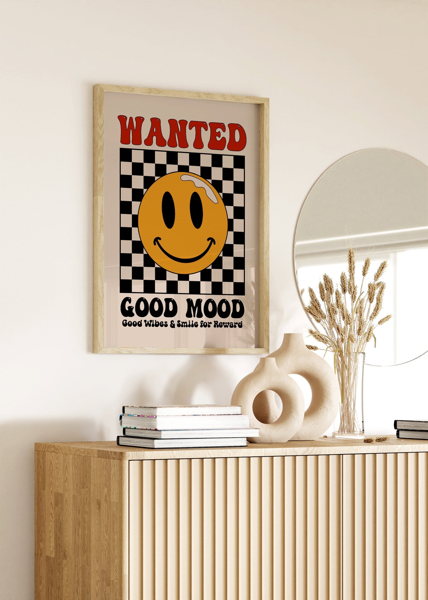 Wanted - Good Mood The Poster Square