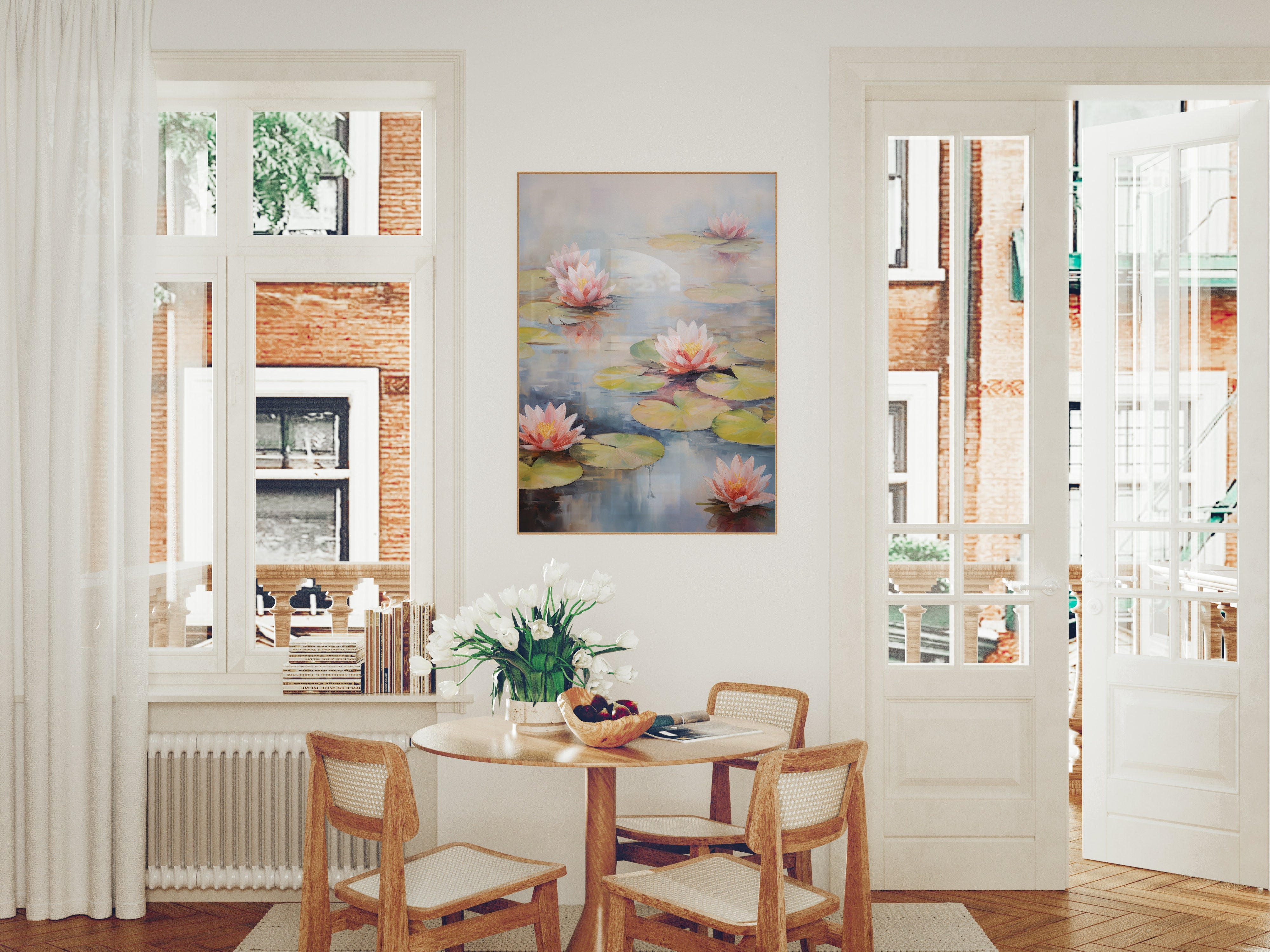 Water Lilies The Poster Square