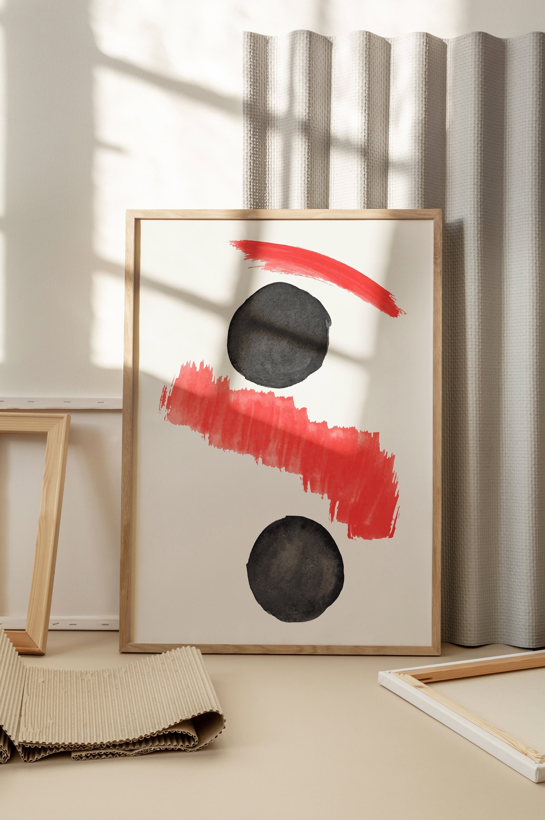 Abstract Mingle N1-psoter-wall_art-decor-The Poster Square