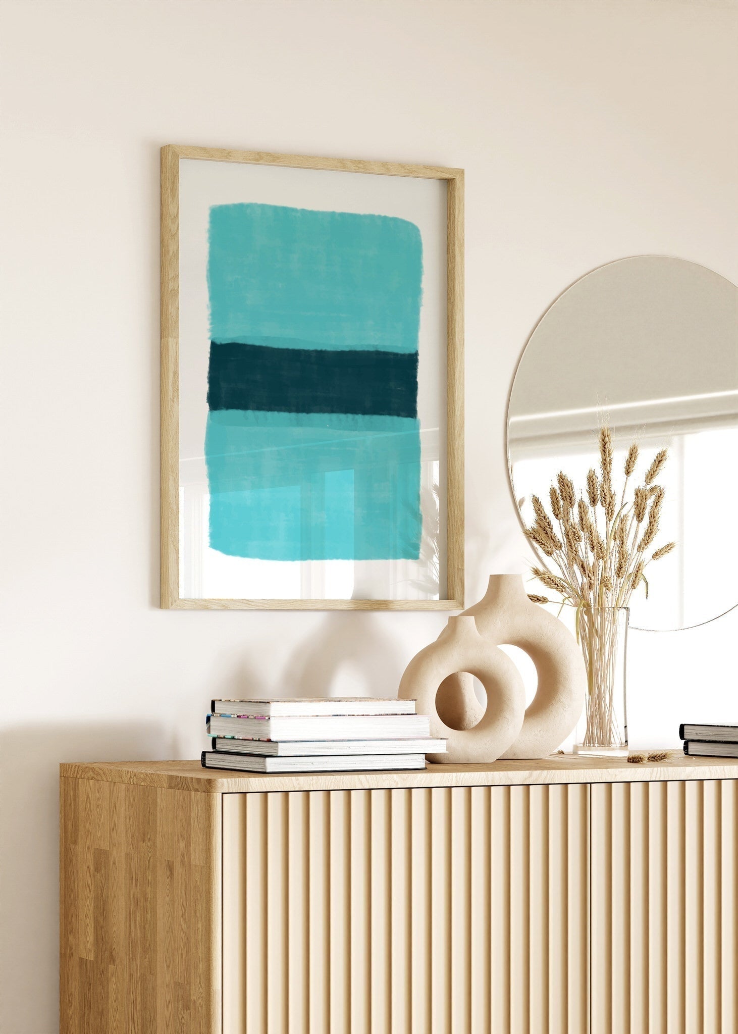 Abstract Mingle N20-psoter-wall_art-decor-The Poster Square