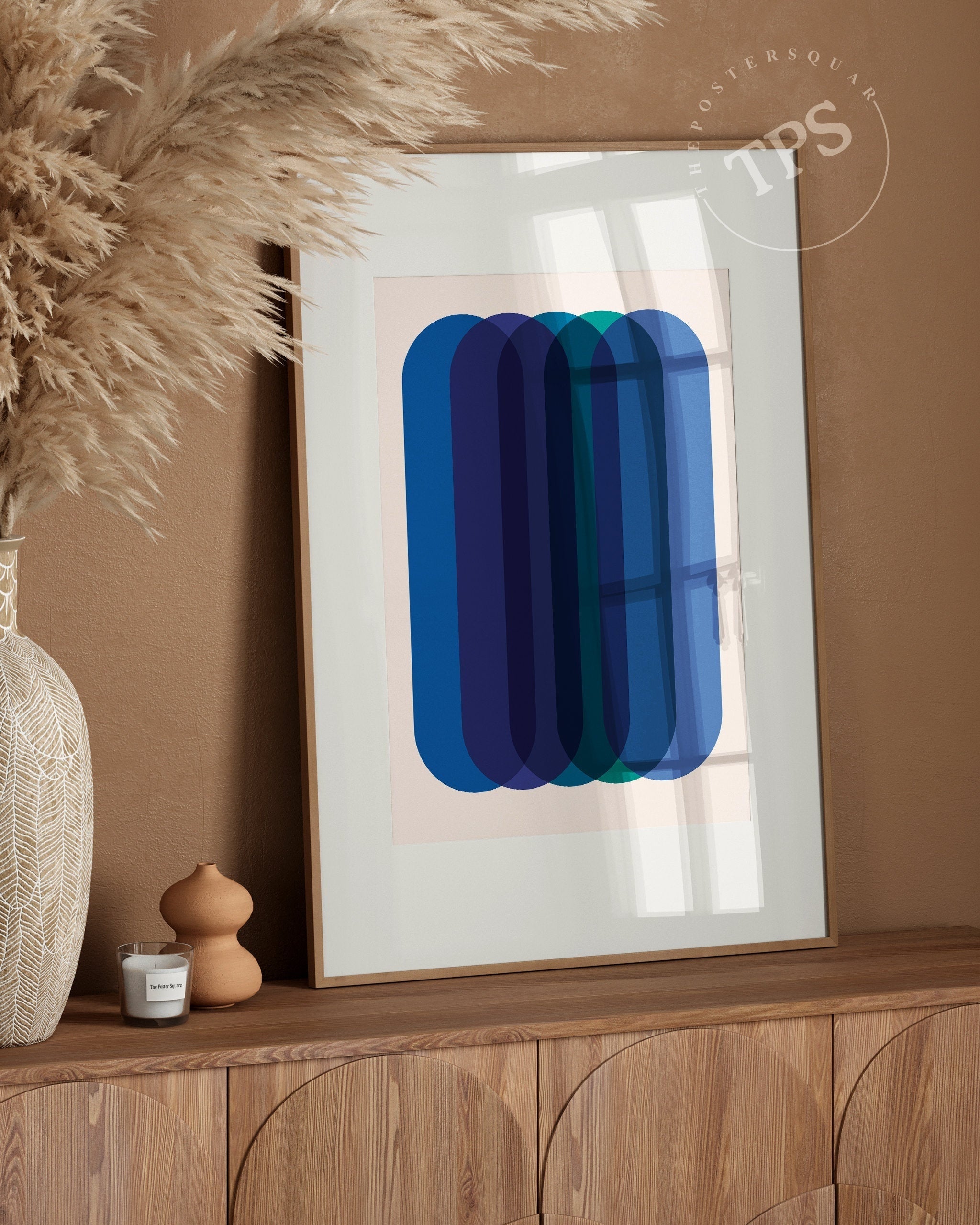 Abstract Mingle N31-psoter-wall_art-decor-The Poster Square