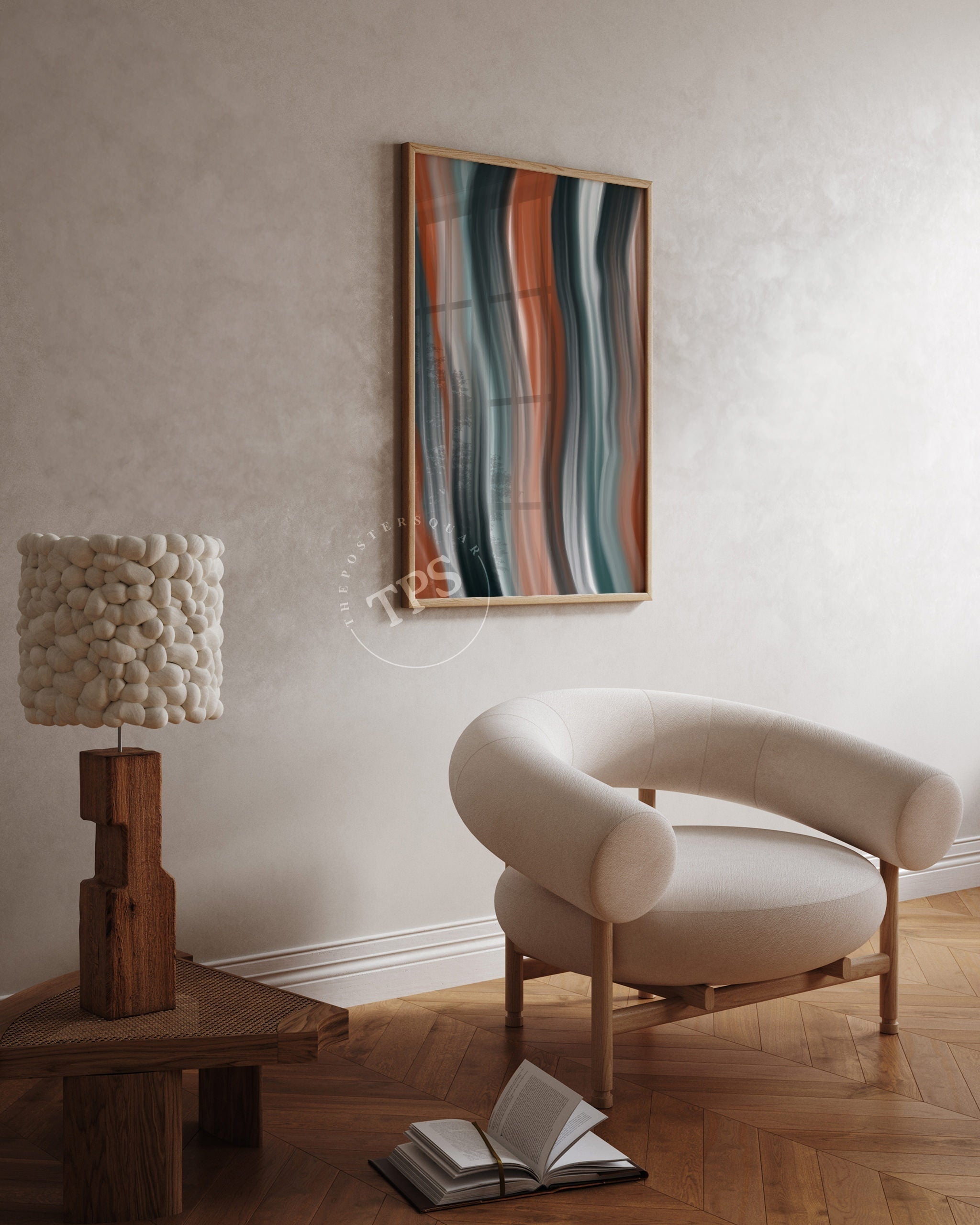 Abstract Mingle N40-psoter-wall_art-decor-The Poster Square