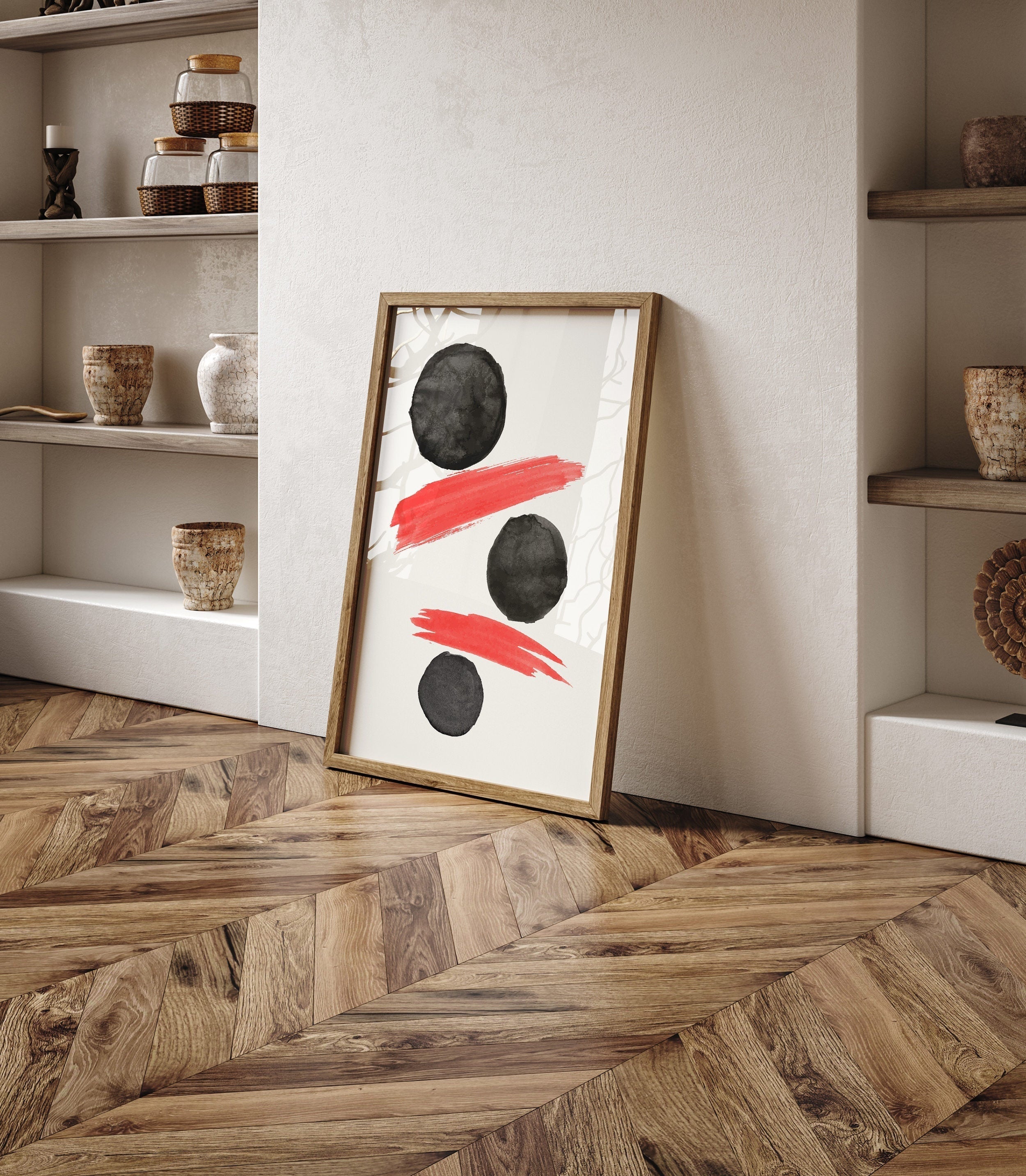 Abstract Mingle N9-psoter-wall_art-decor-The Poster Square