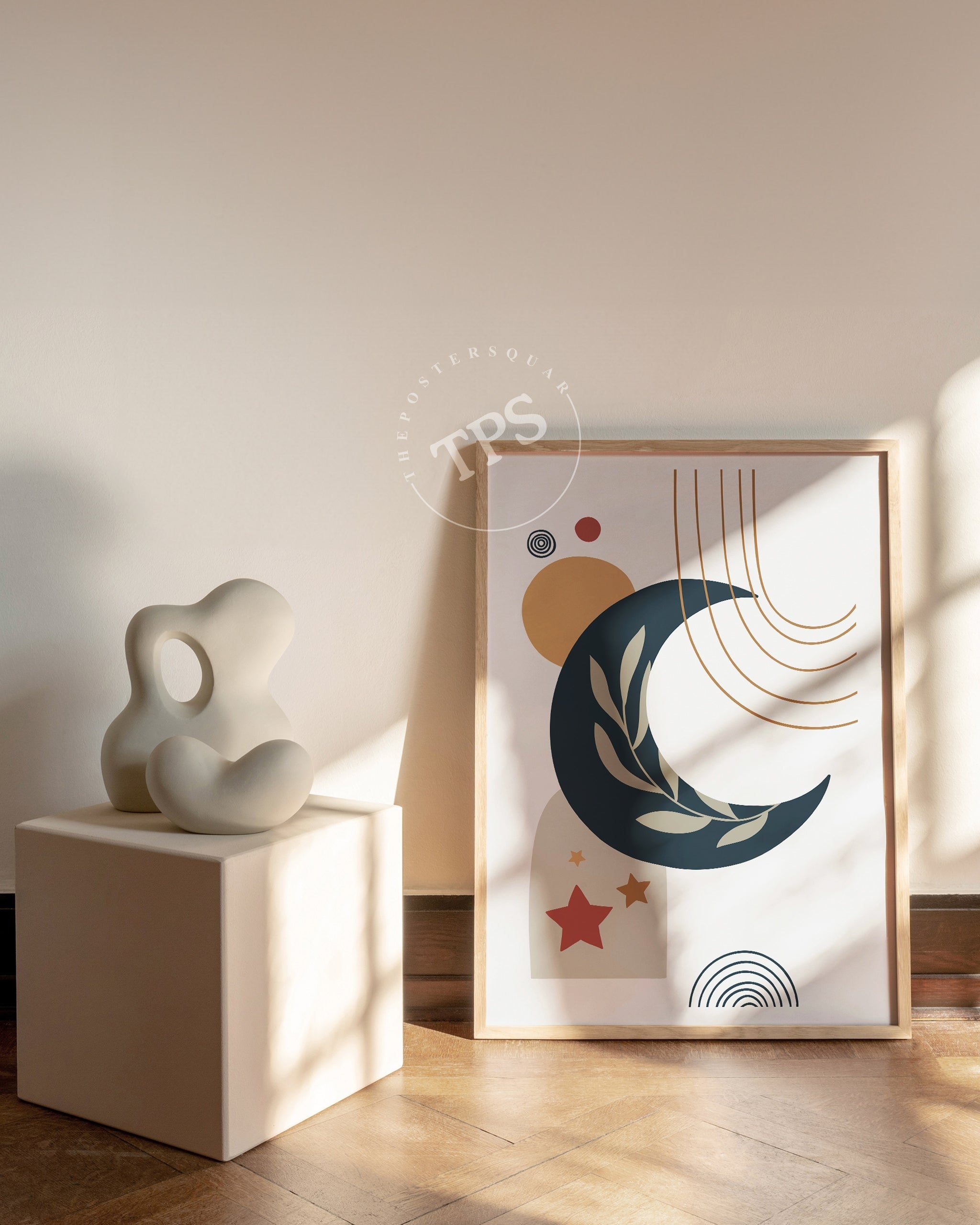 Abstract Wall Art - Boho-psoter-wall_art-decor-The Poster Square