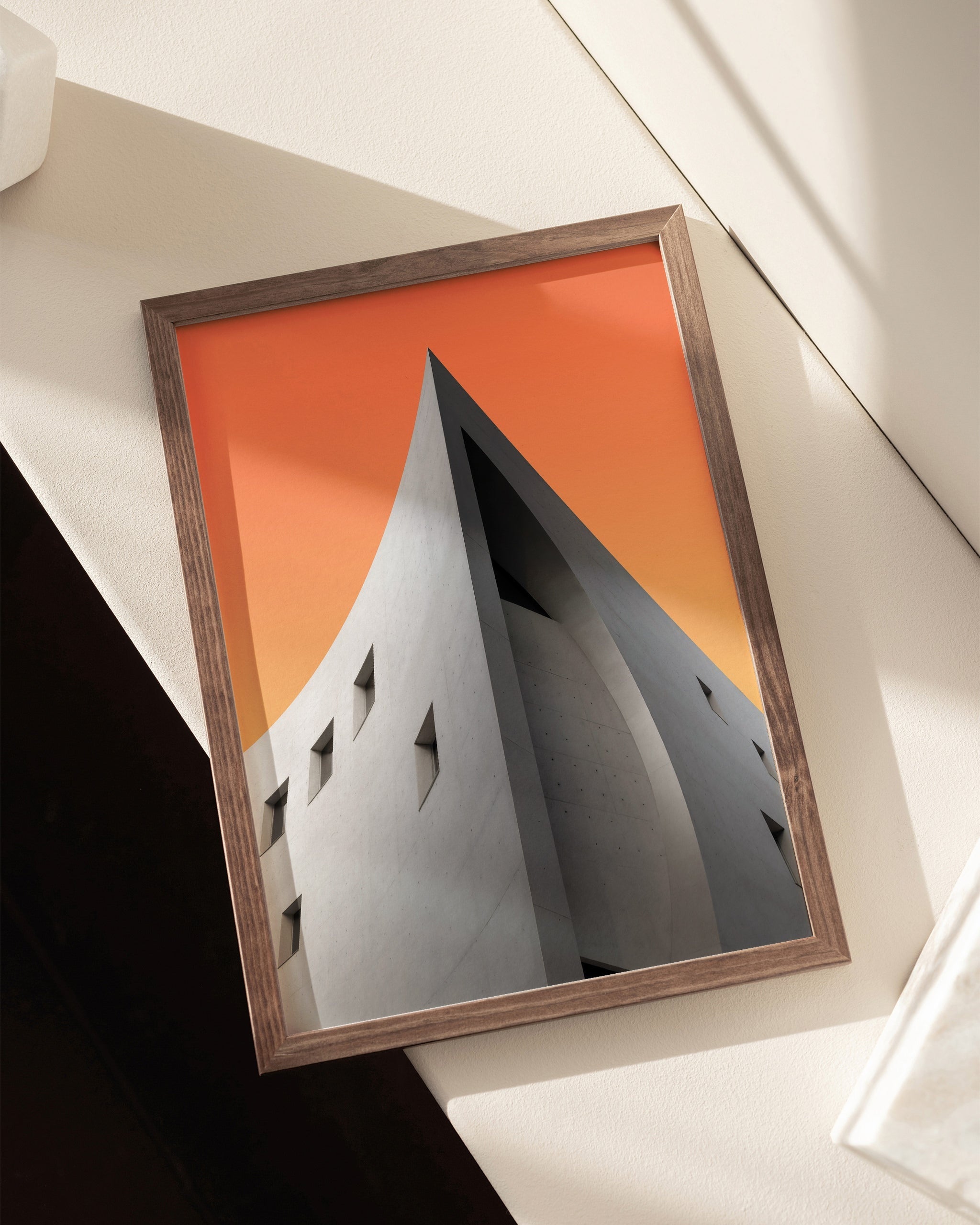 Architectural Marvel at Dusk-psoter-wall_art-decor-The Poster Square