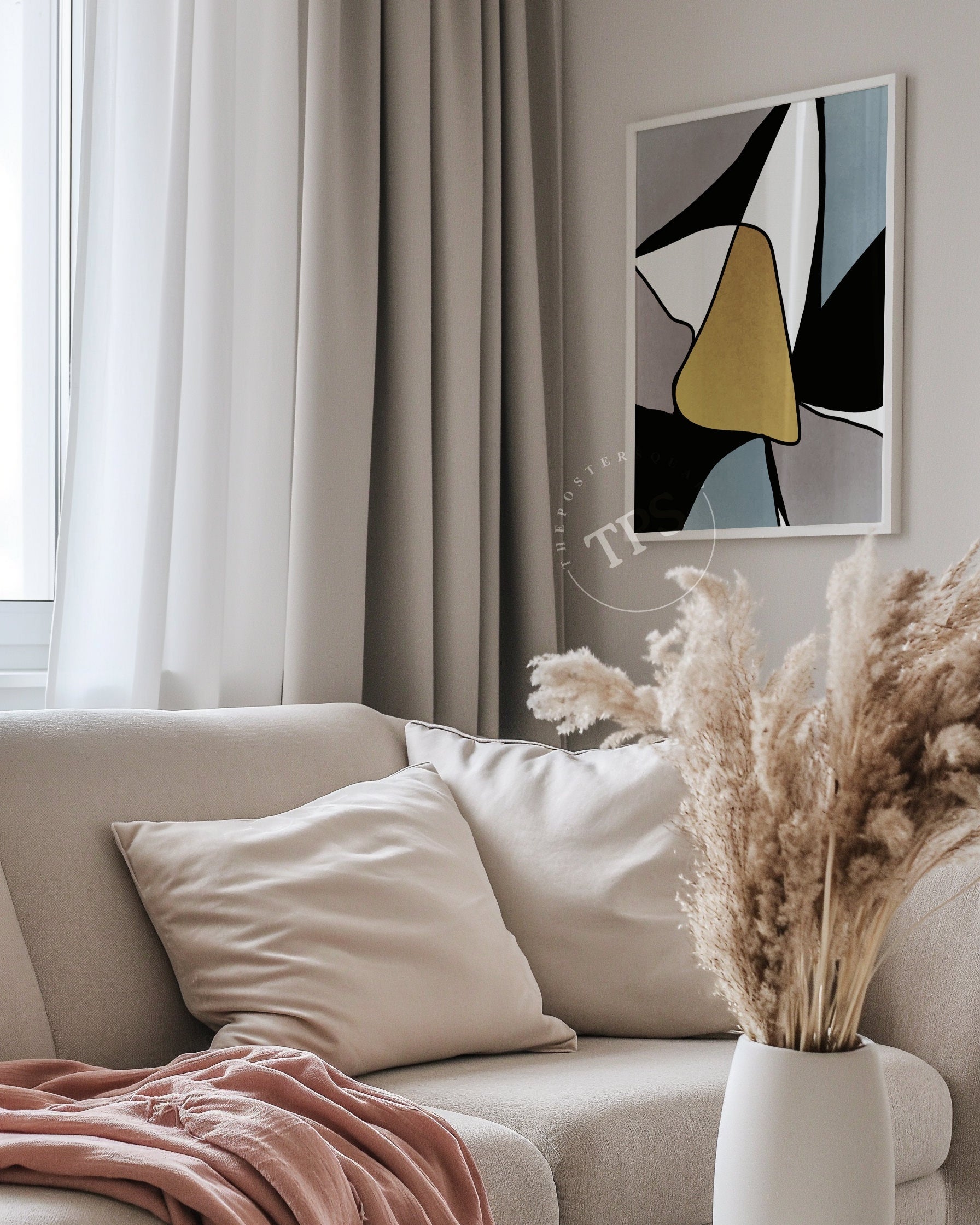 Azure Allure N2-psoter-wall_art-decor-The Poster Square