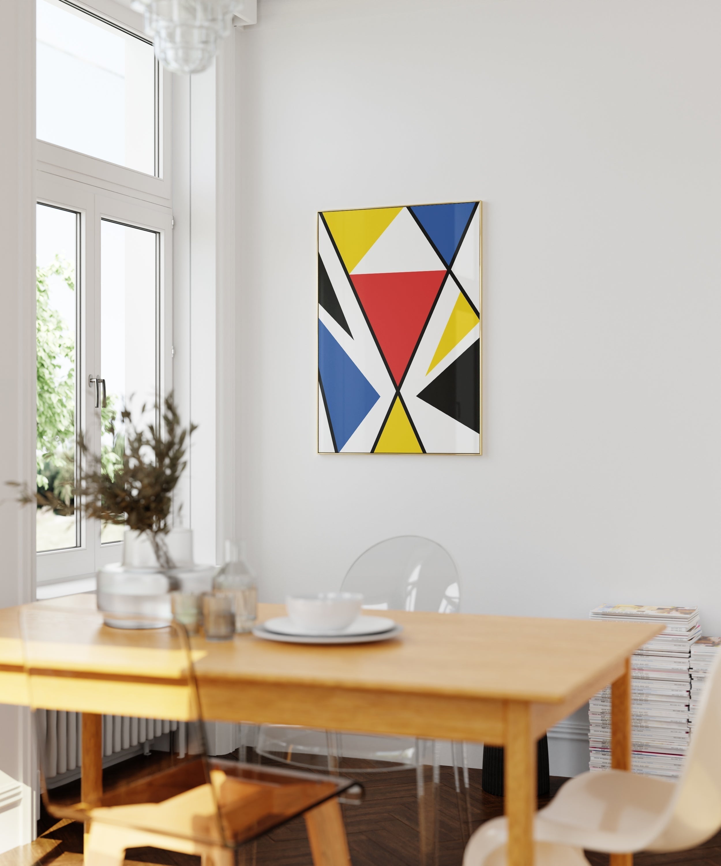 Bauhaus Inspired N19-psoter-wall_art-decor-The Poster Square