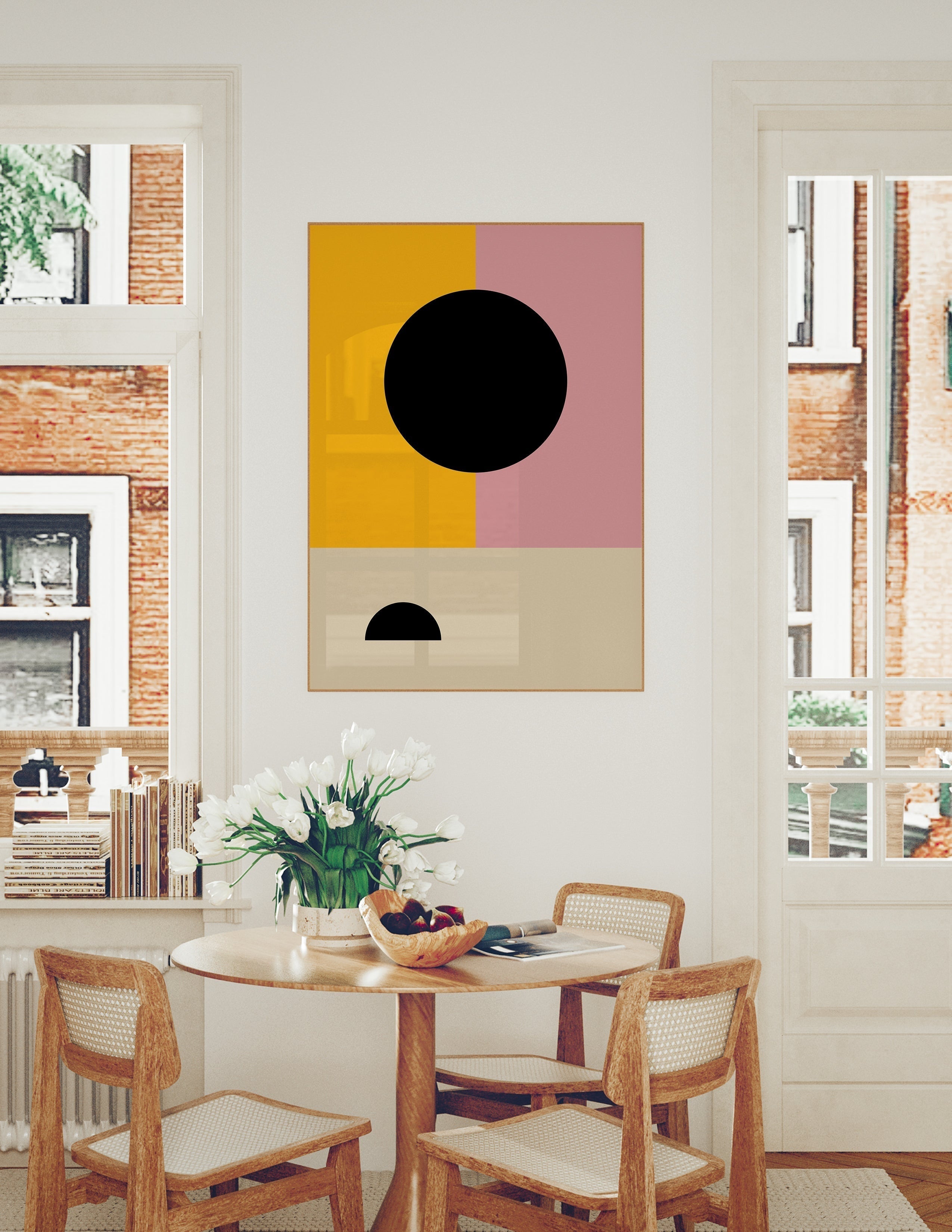 Bauhaus Inspired N28-psoter-wall_art-decor-The Poster Square