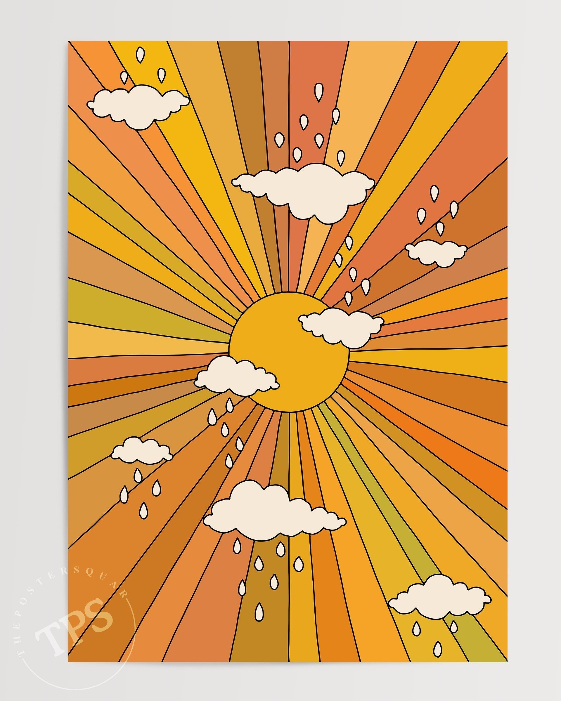 Bright Drops-psoter-wall_art-decor-The Poster Square