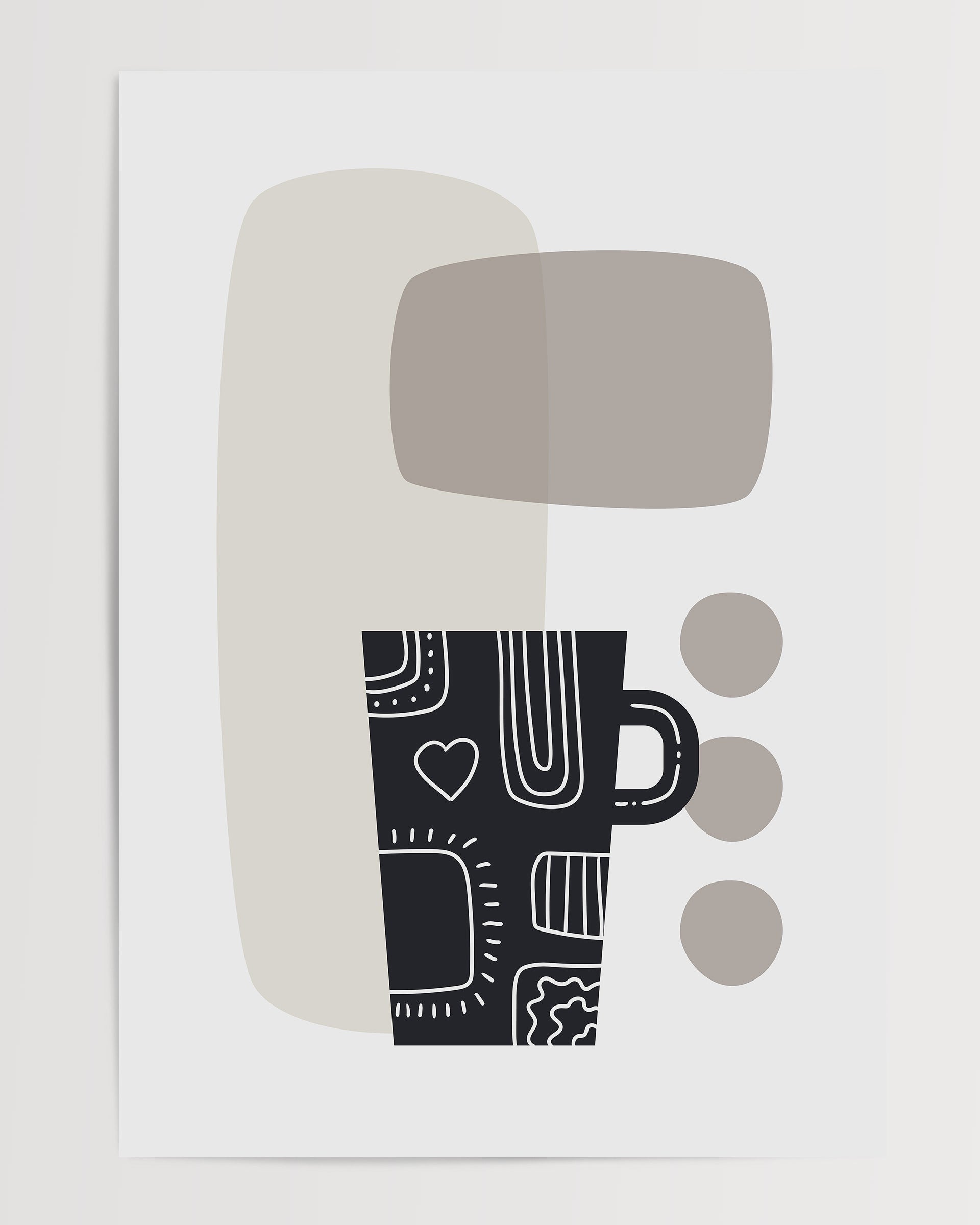 Caffeine Abstract-psoter-wall_art-decor-The Poster Square